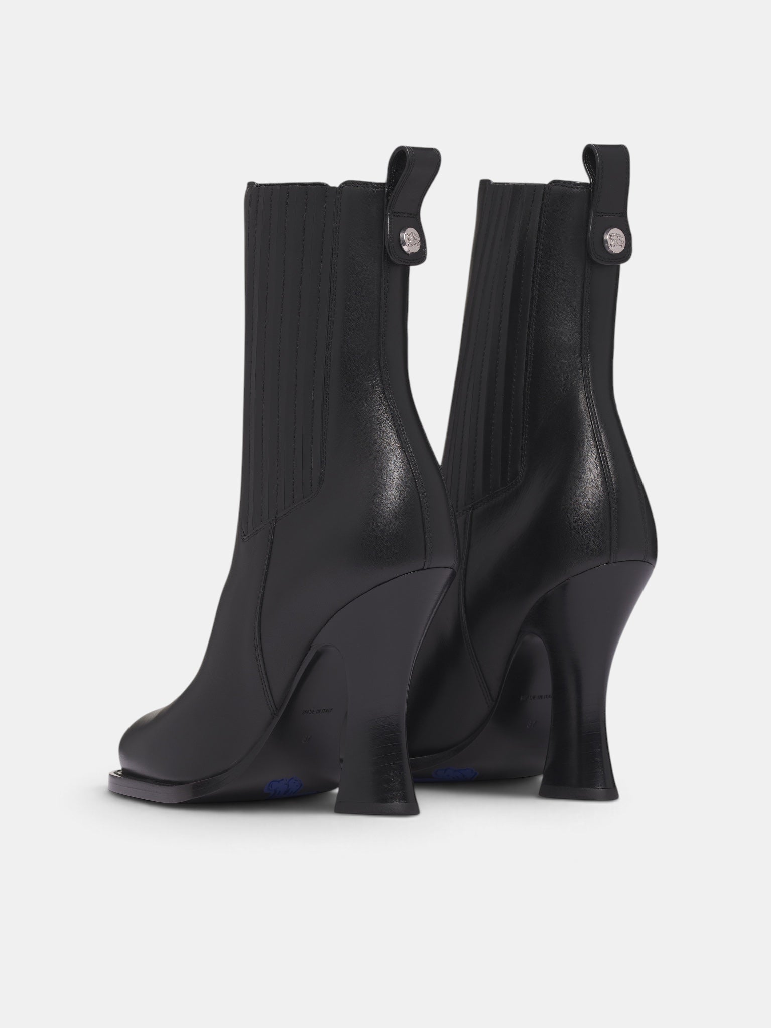 Pillar Black Leather Ankle Boots (A-LF-PILLAR-BLACK)