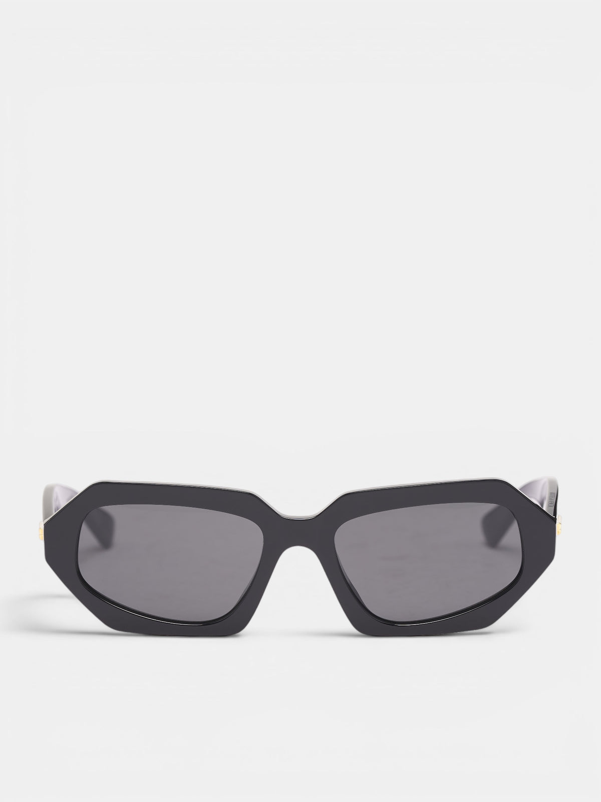 Black Geometric Sunglasses (A002FJV2Q30-1049-BLACK-GREY)