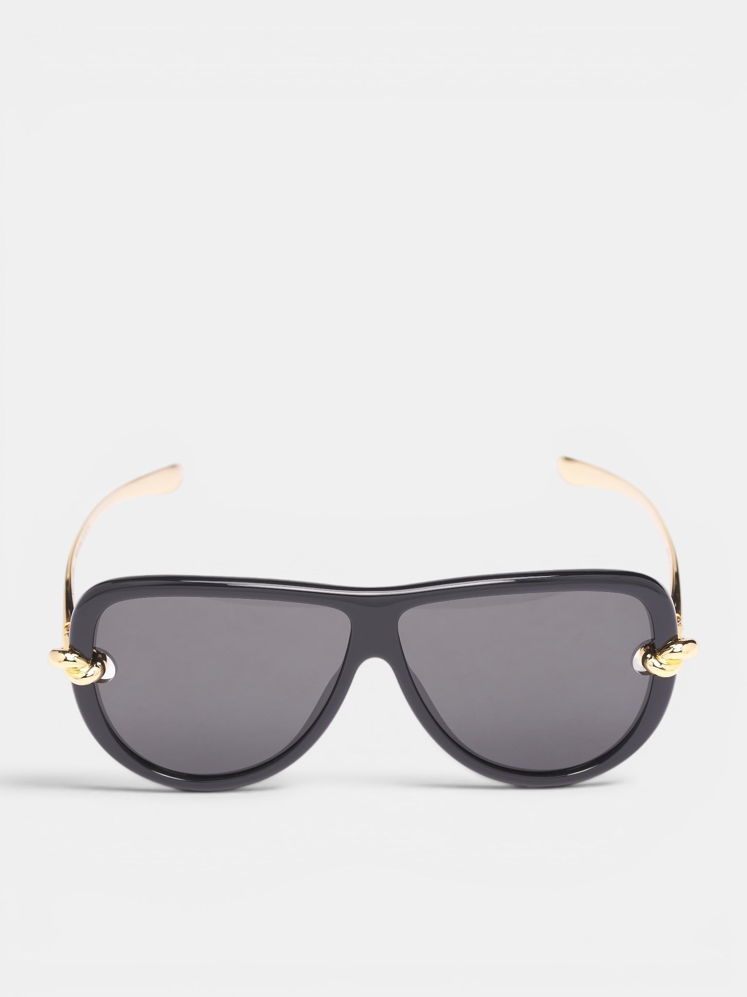 Black Aviator Sunglasses (A002JCVBL80-1280-BLACK-GOLD-GR)