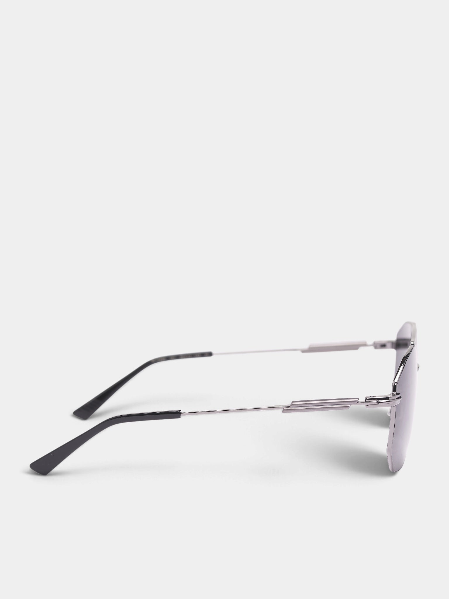 Charcoal Gray Aviator Sunglasses (A009BT-V4450-1231-RUTHENIUM-RU)