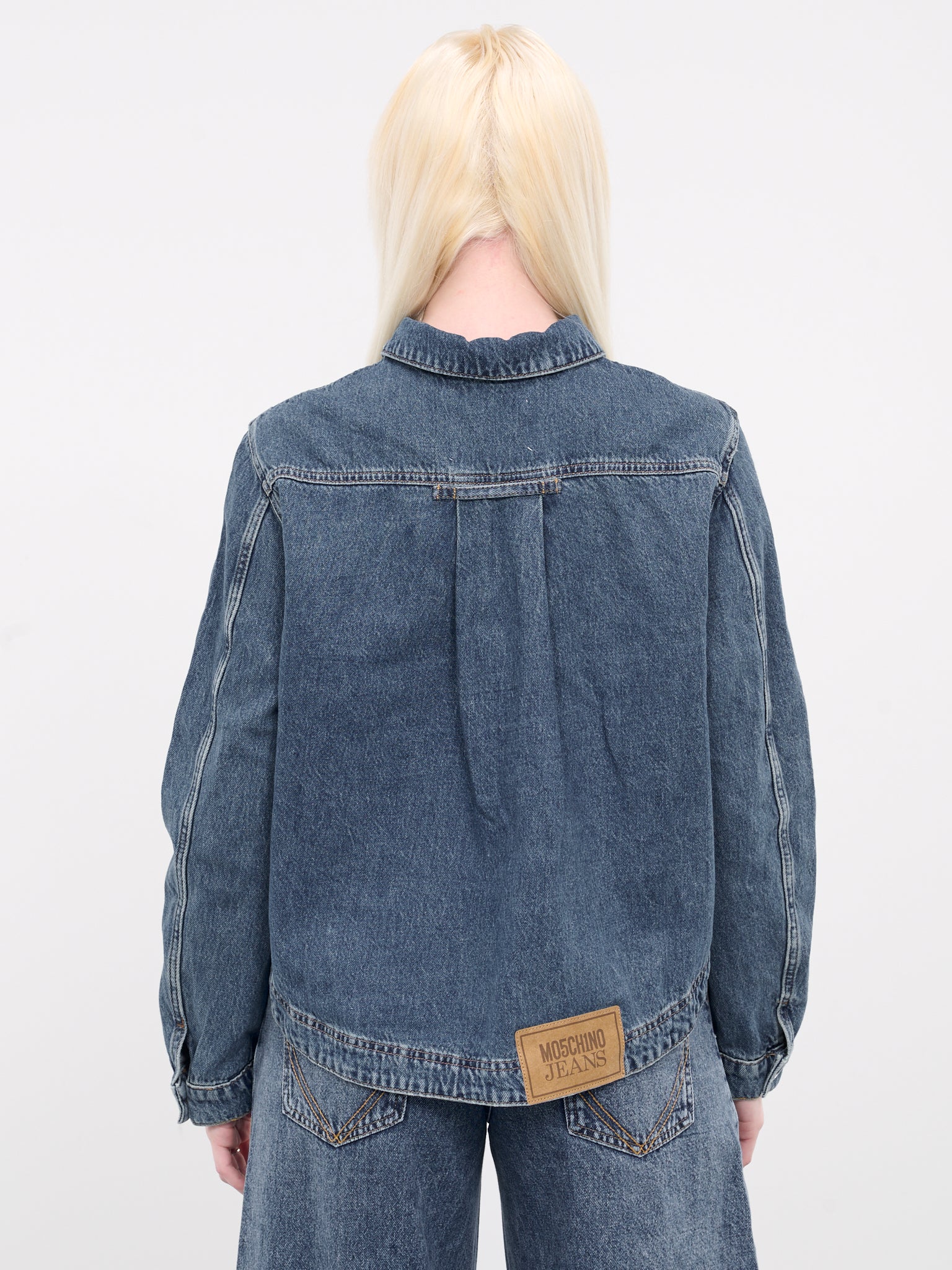Boxy Denim Jacket (A0503-3735-BLUE)