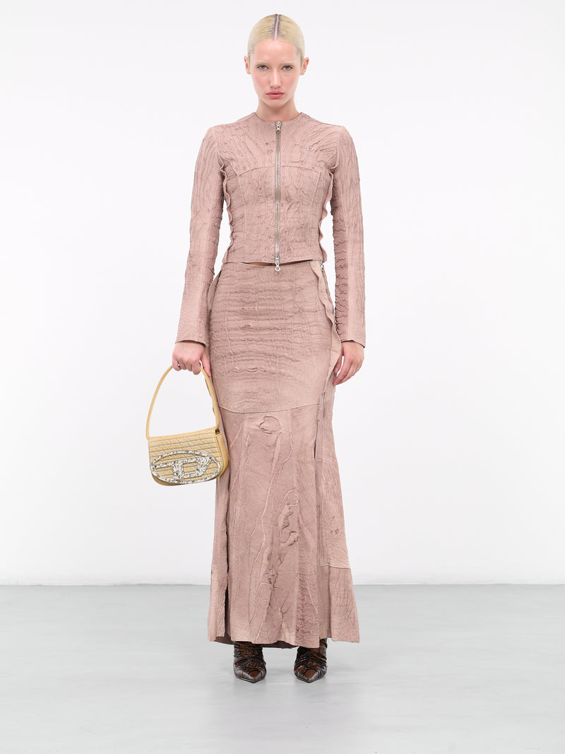 L-Crack Jacket (A11681-0JNAN-61HA-CLAY-BROWN)