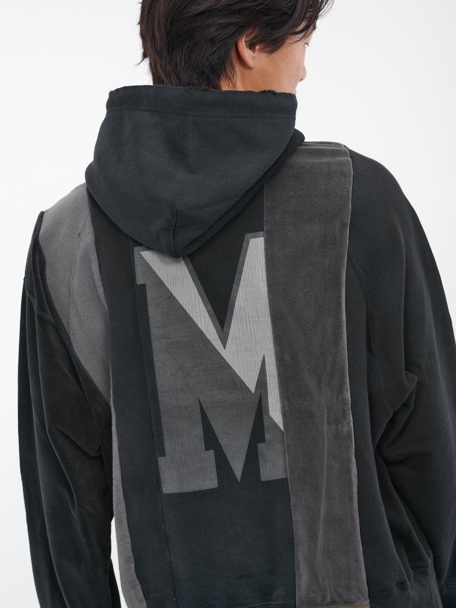 Vertical Switching Hoodie (A11HD571-BLACK)