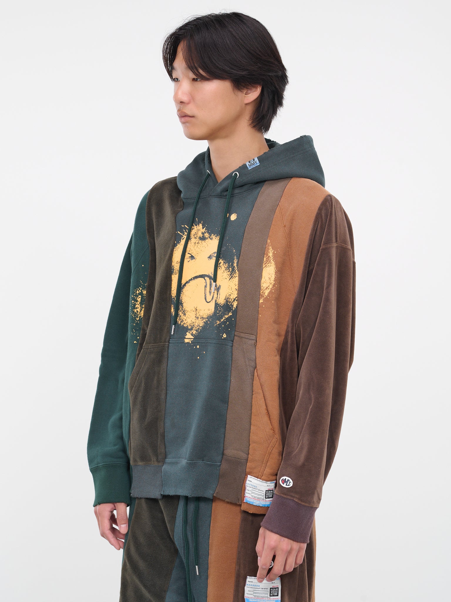 Vertical Switching Hoodie (A11HD571-MULTI)