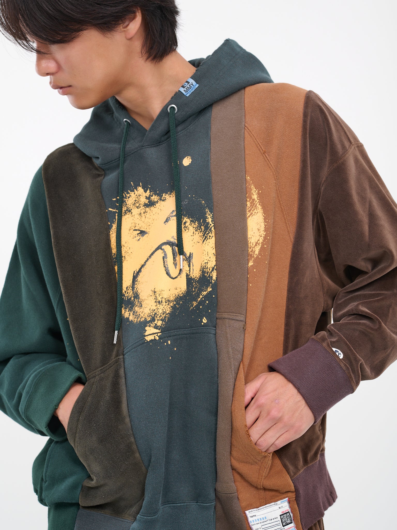 Vertical Switching Hoodie (A11HD571-MULTI)