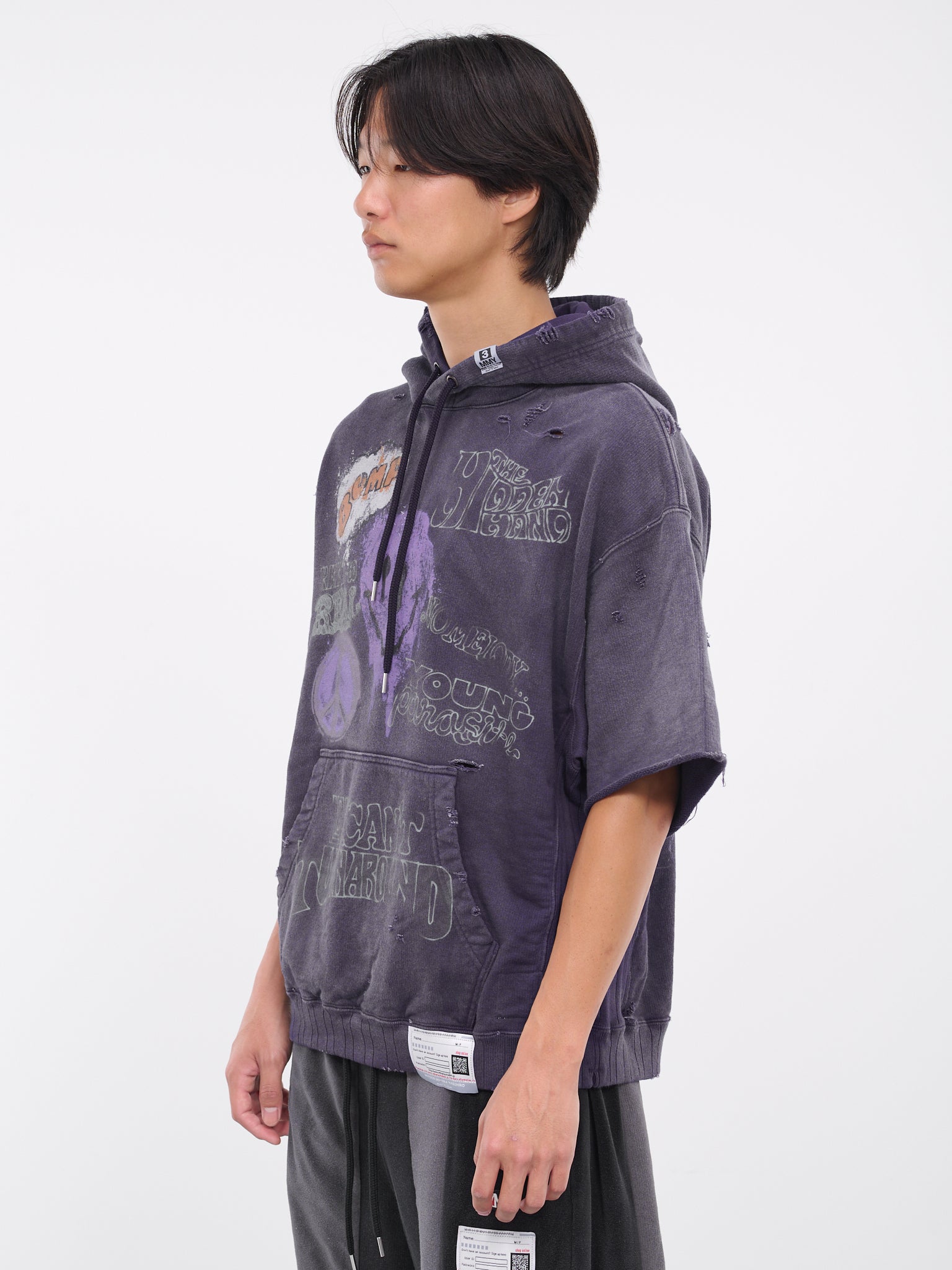 Smile Hoodie (A11HD592-PURPLE)
