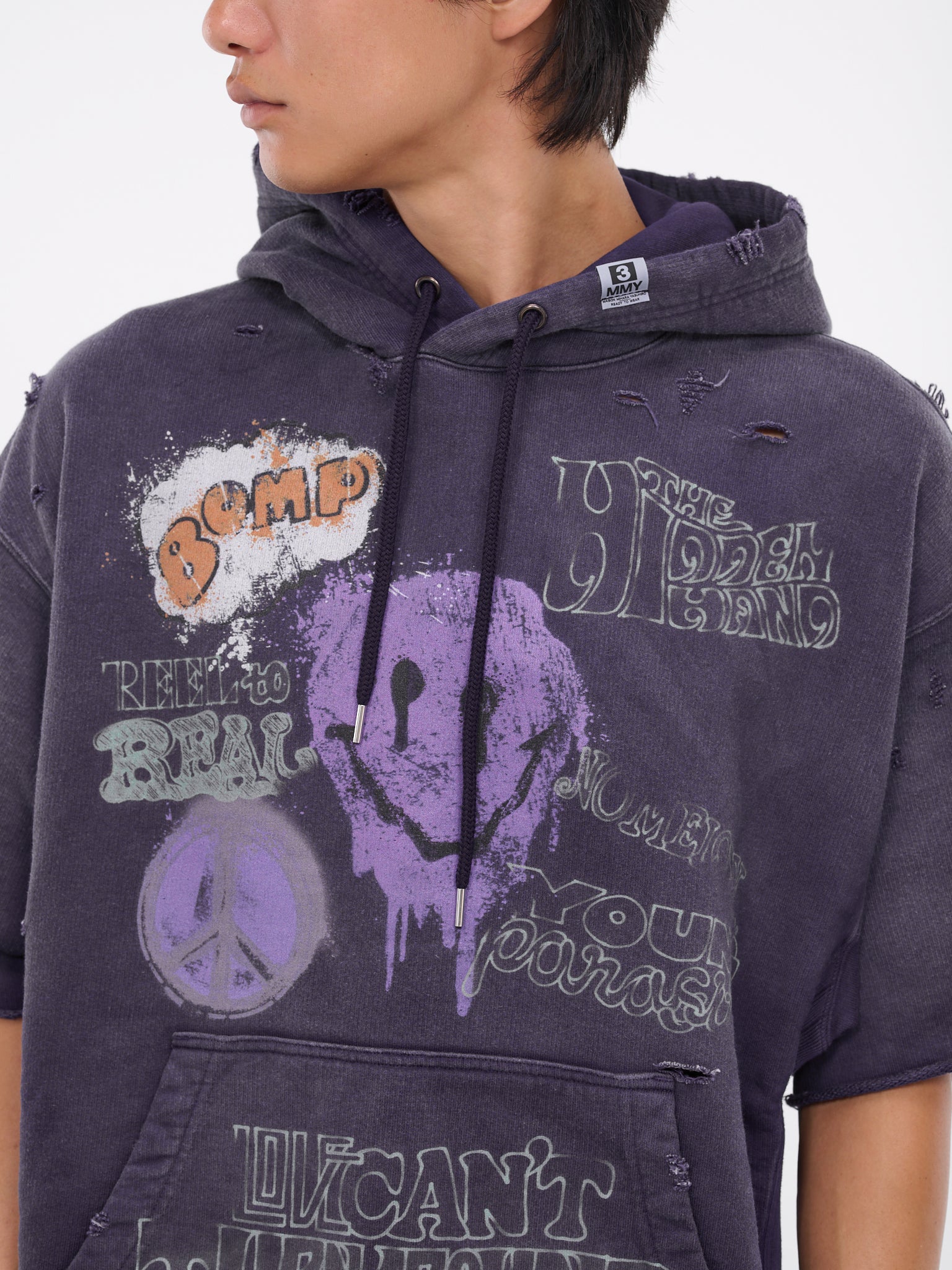 Smile Hoodie (A11HD592-PURPLE)
