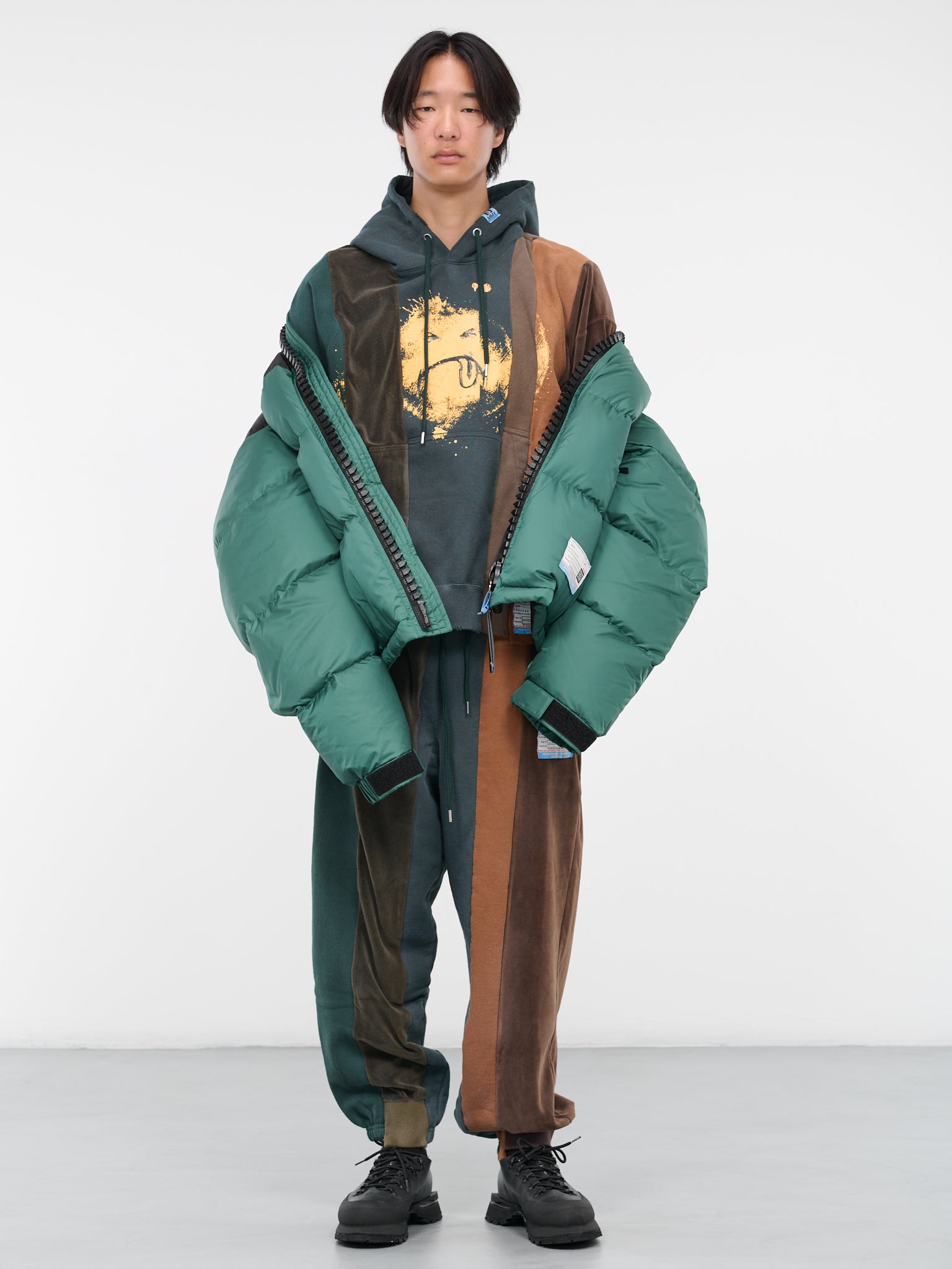 Vertical Switching Hoodie (A11HD571-MULTI)
