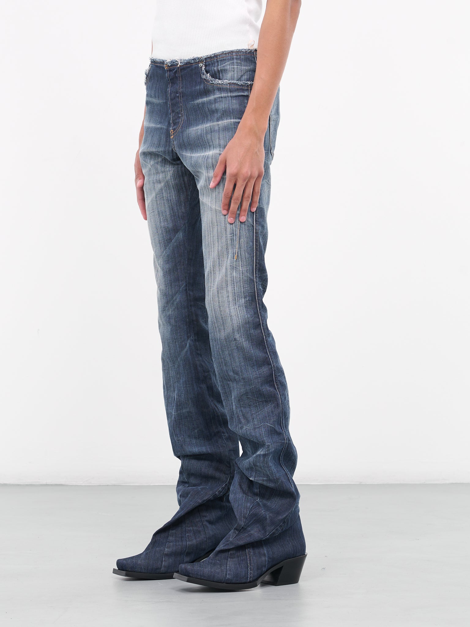Hybrid Chelsea Boot Jeans (A12043-09I03-01-DENIM)