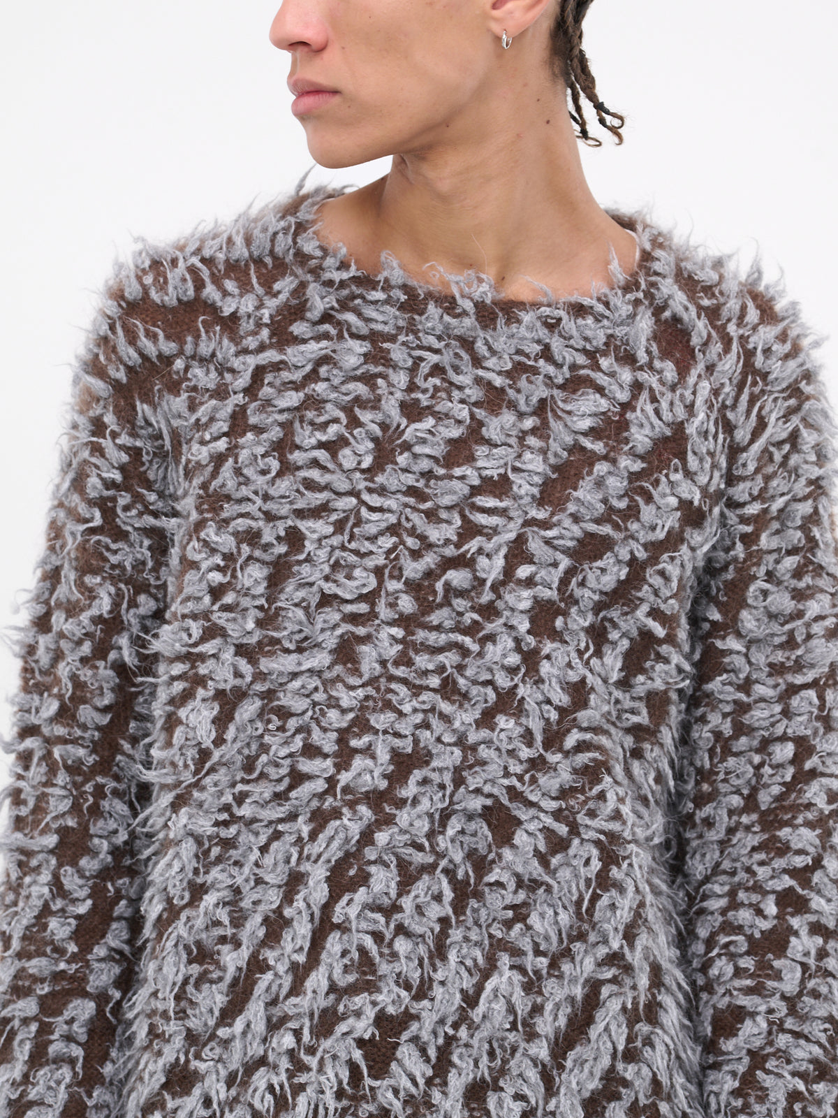 Knit Sweater (A12372-0CNAR-96P-SMOKY-GREY)