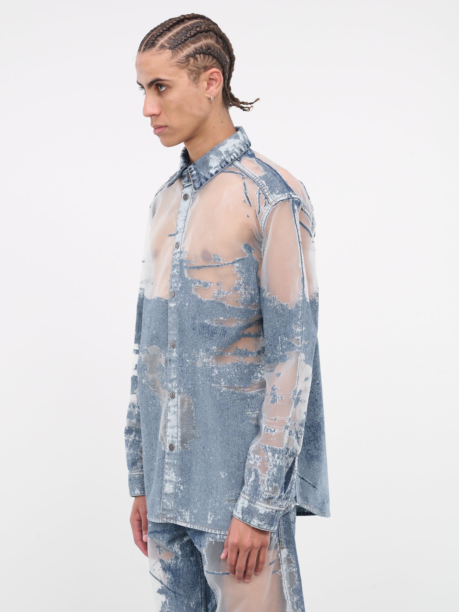 D-Simply-Over-Fsd Shirt (A12586-068JH-01-DENIM)