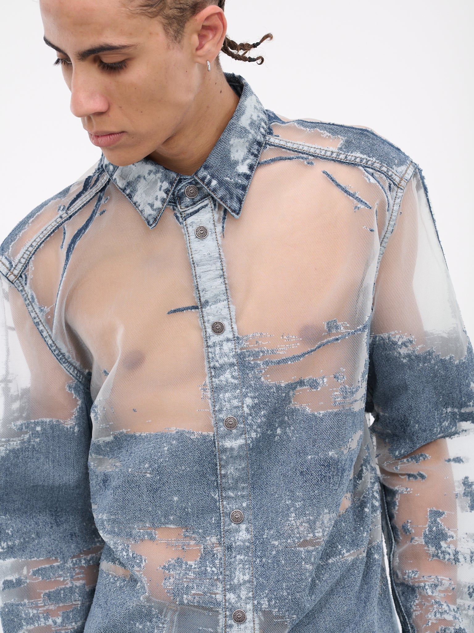 D-Simply-Over-Fsd Shirt (A12586-068JH-01-DENIM)