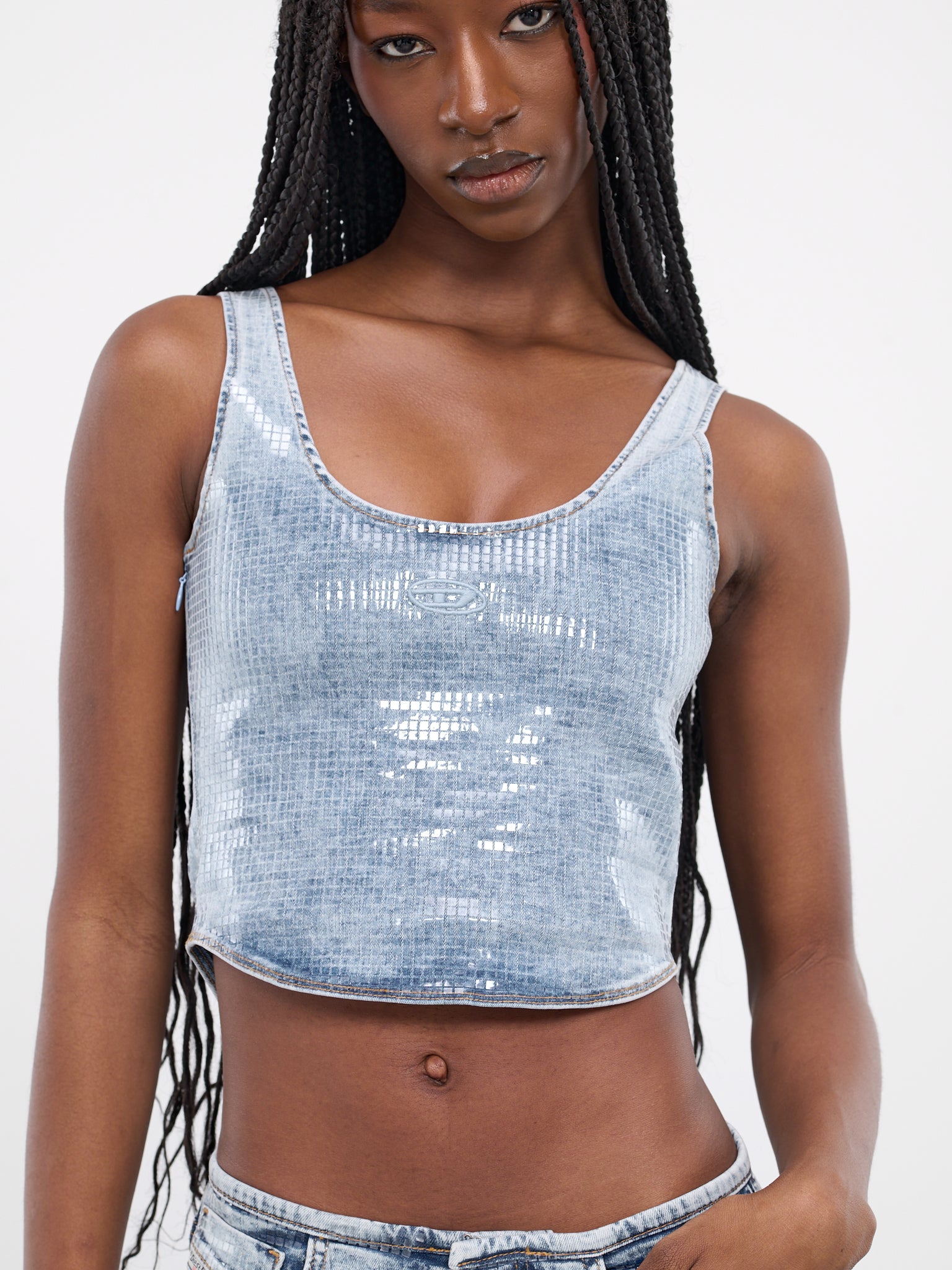 De-Shi-S Tank Top (A12800-DE-SHI-S-DENIM)