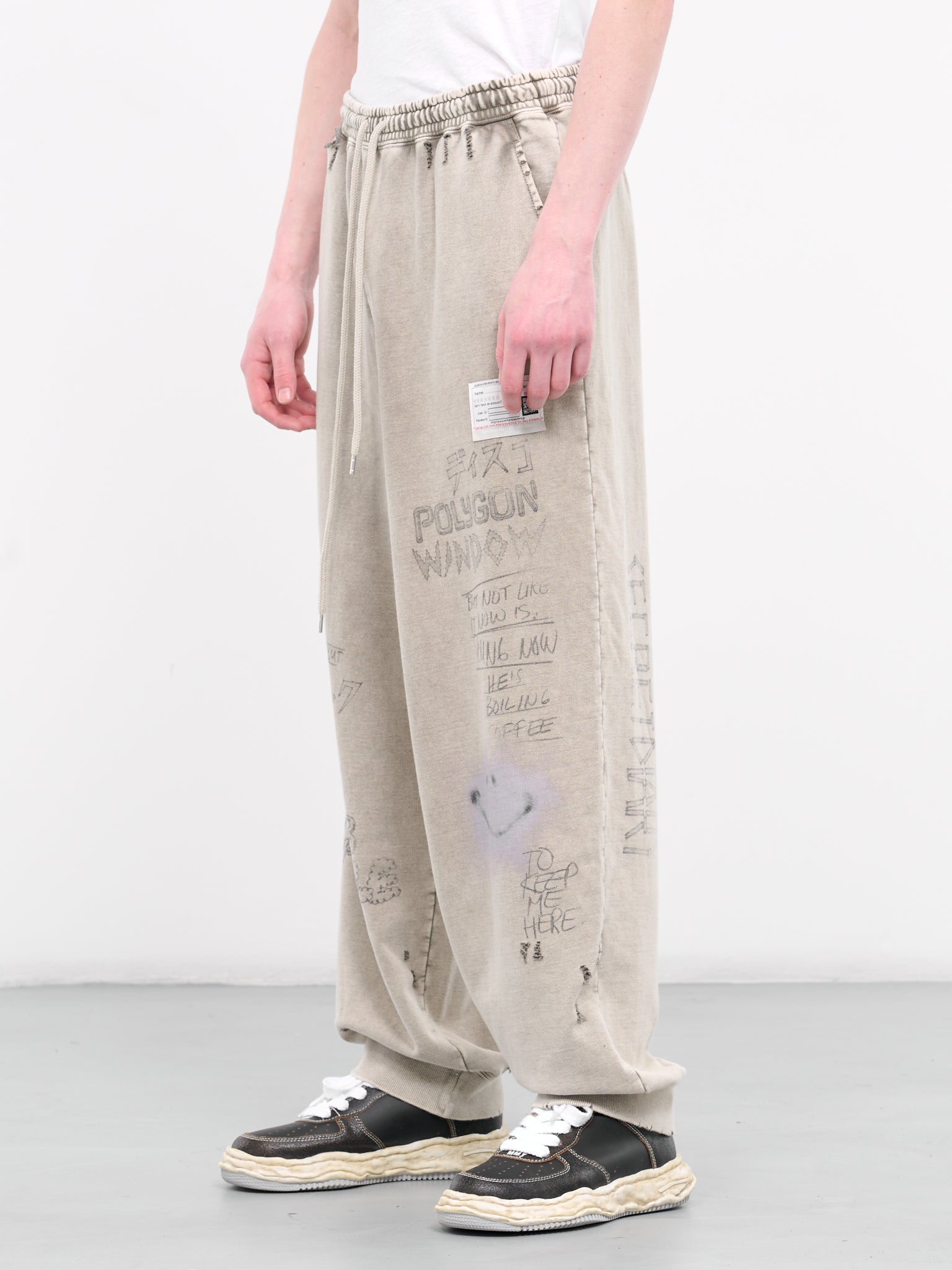 Bleached sweatpants online