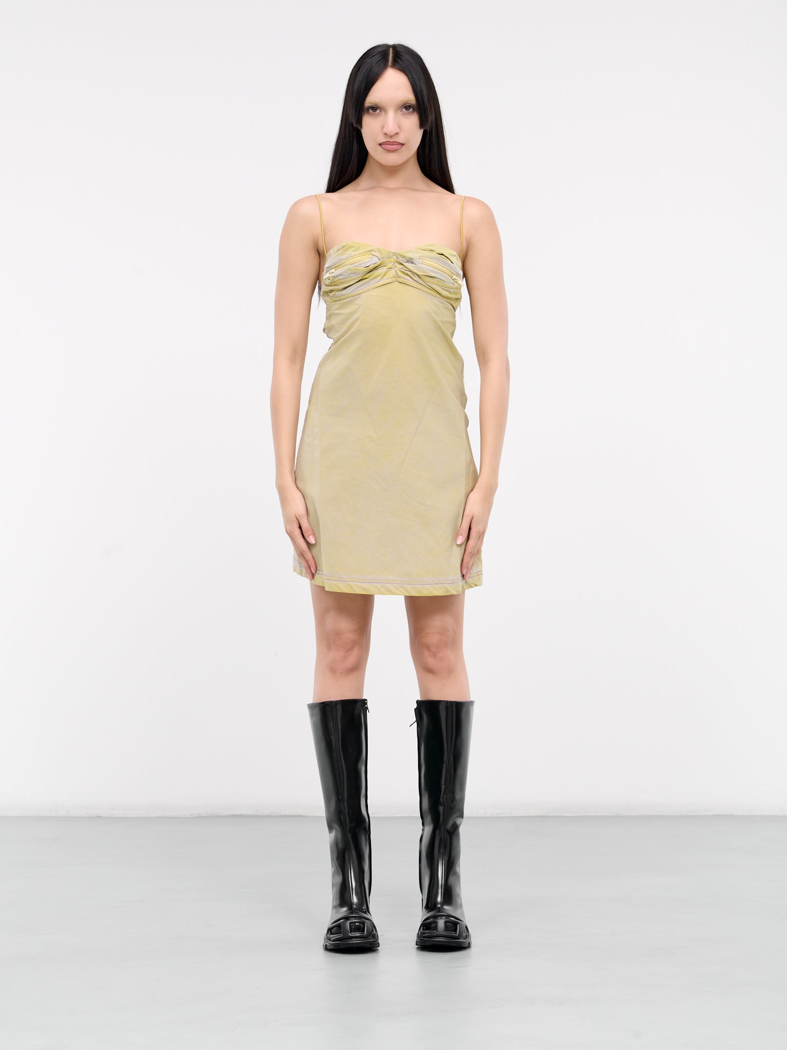 D-Ouchy Dress (A13955-D-OUCHY-MUSTARD)