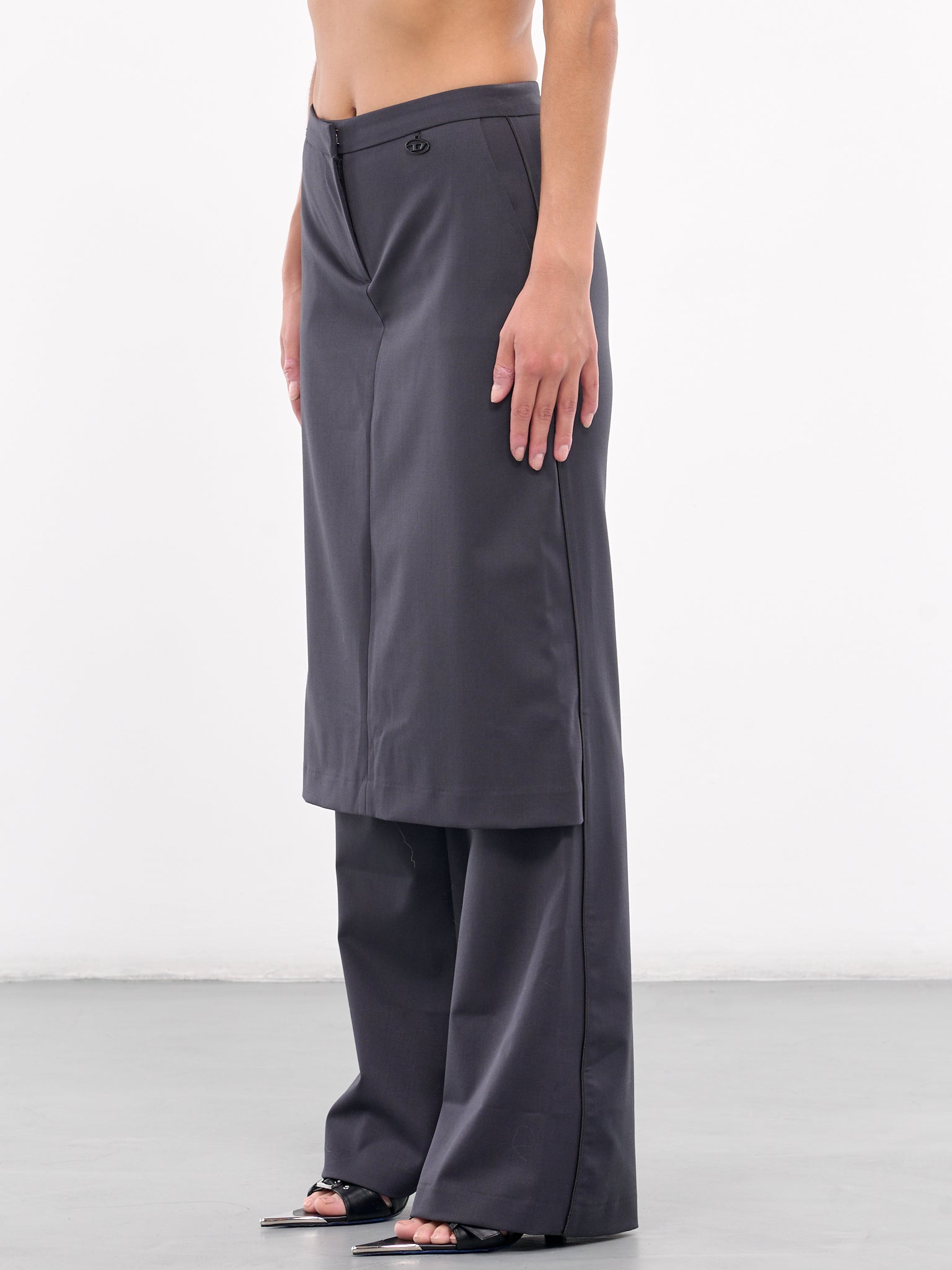 P-Earl Pants (A14005-0HJAB-DARK-GREY-MELANGE)