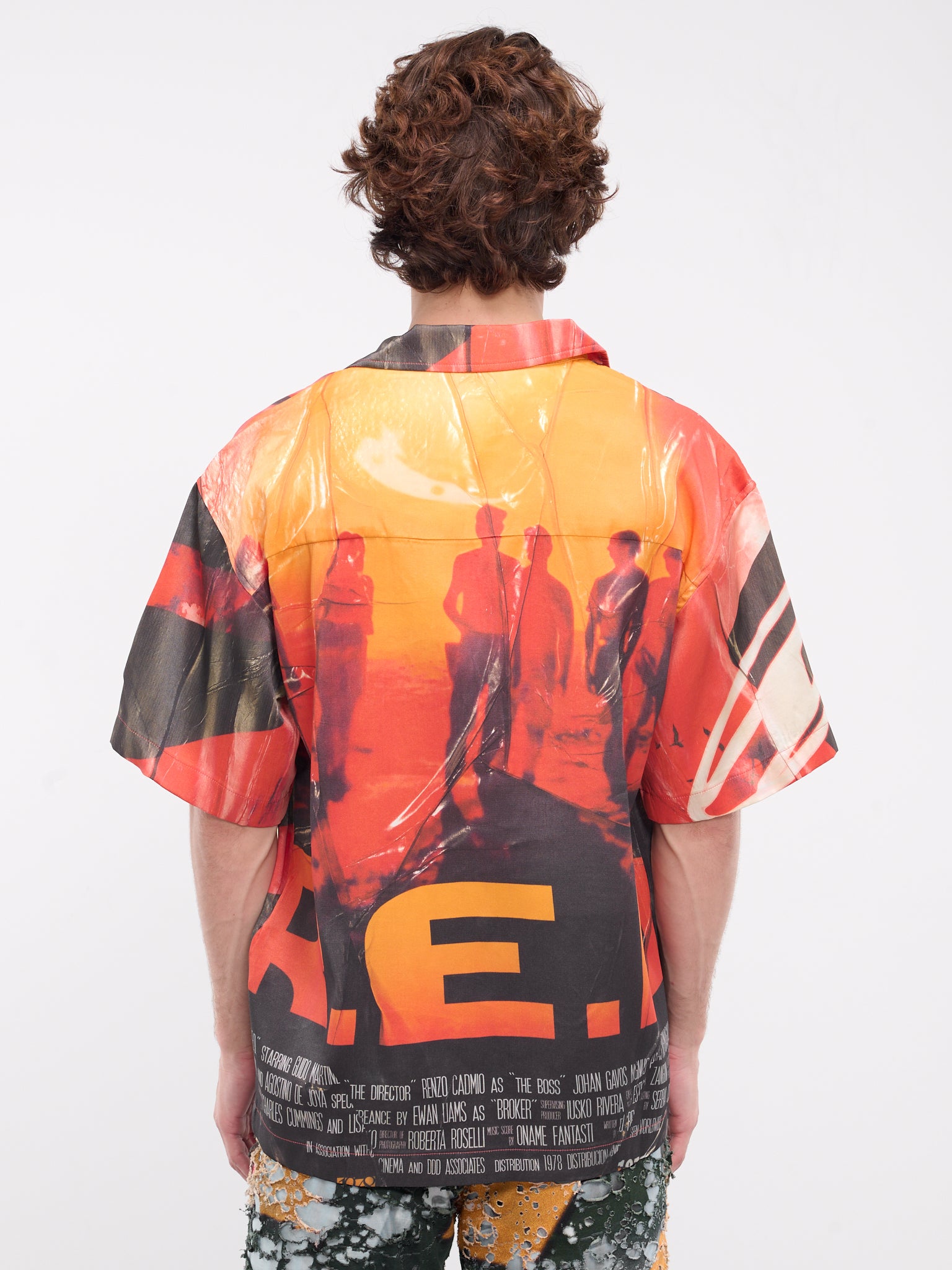 S-Hockney-Poster Shirt (A14610-S-HOCKNEY-DEEP-BLACK)