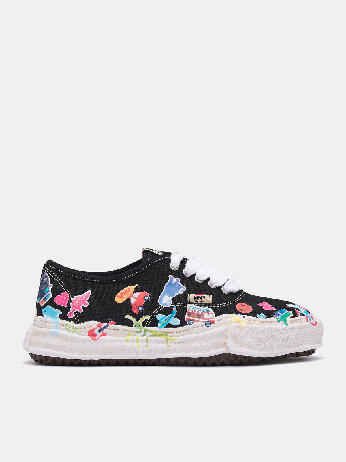 Printed Stickers OG Baker Sneakers (A14FW745-BLACK)
