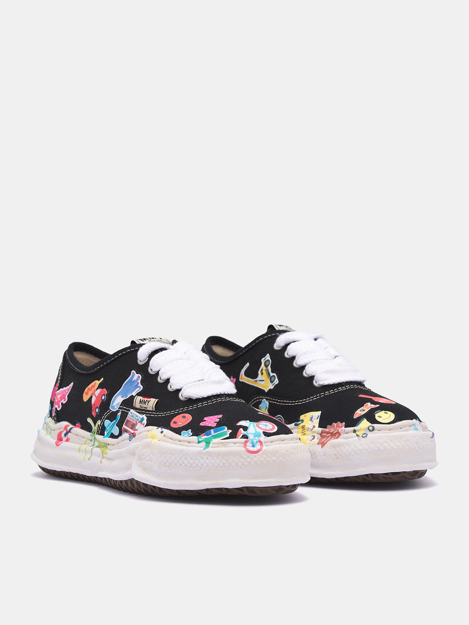 Printed Stickers OG Baker Sneakers (A14FW745-BLACK)