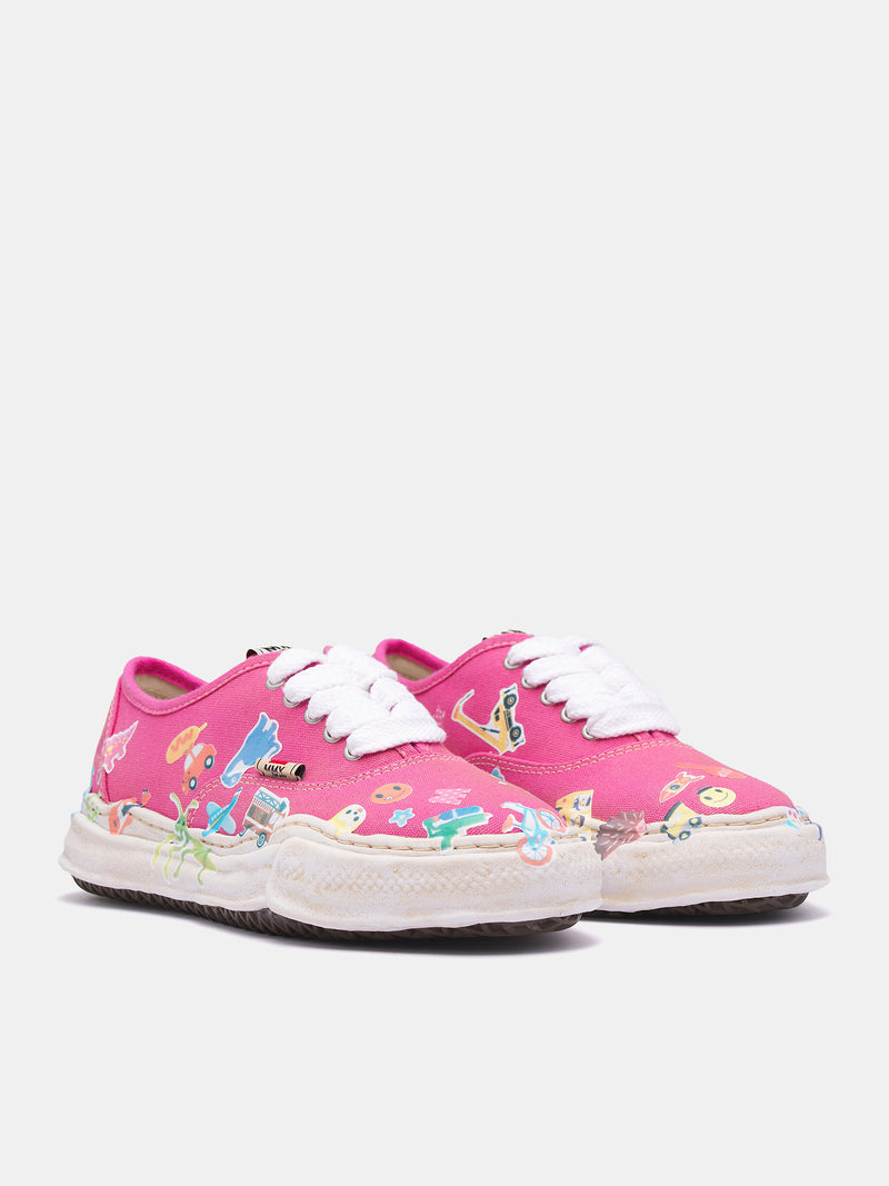 Printed Stickers OG Baker Sneakers (A14FW745-PINK)
