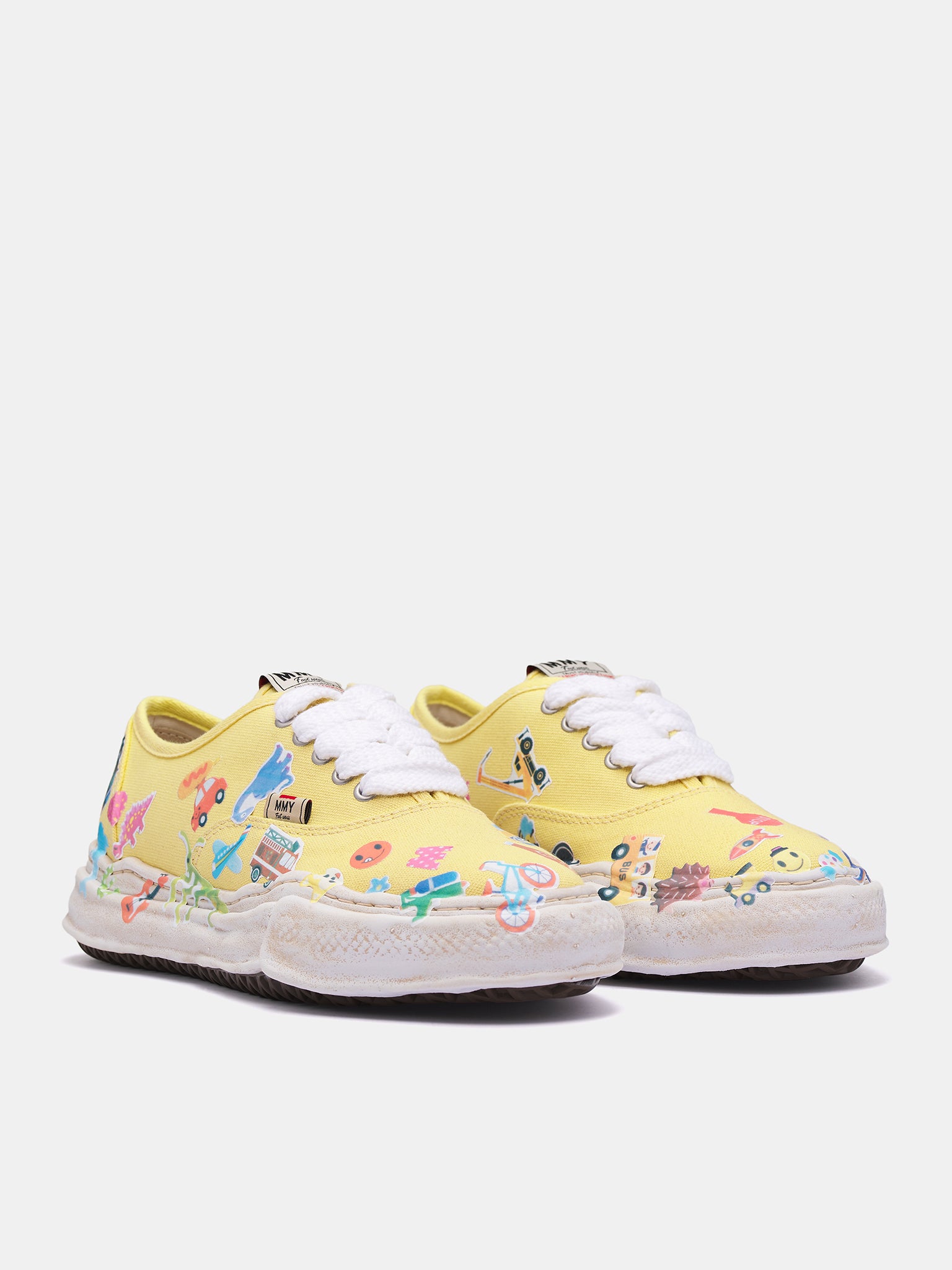 Printed Stickers OG Baker Sneakers (A14FW745-YELLOW)