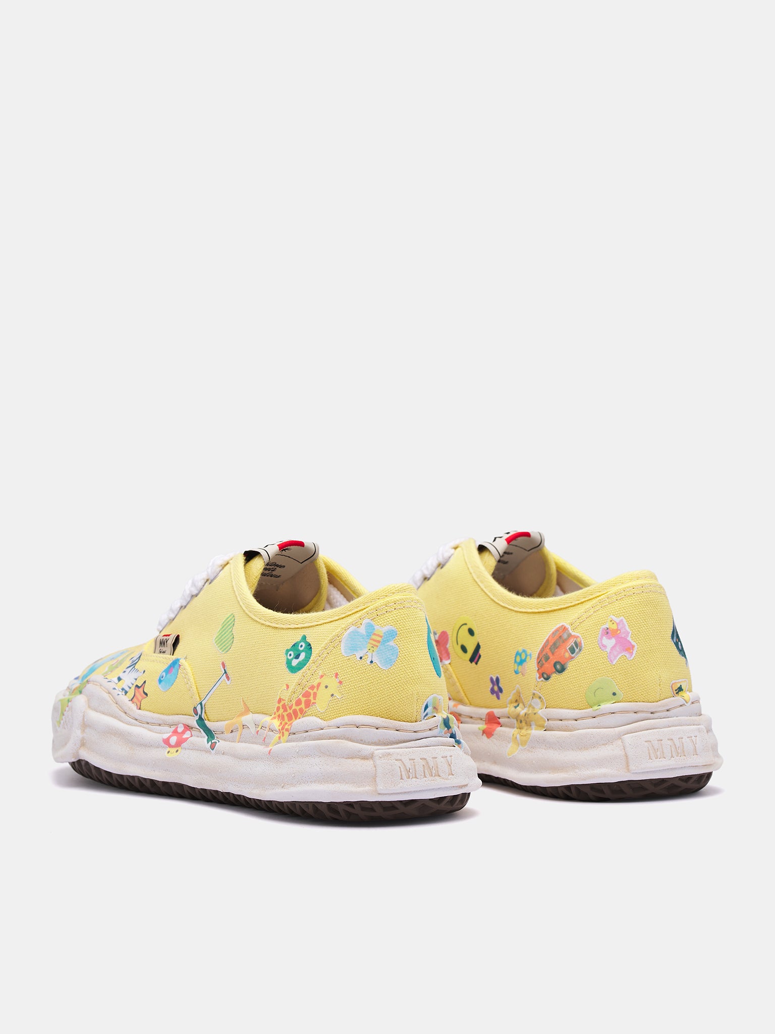 Printed Stickers OG Baker Sneakers (A14FW745-YELLOW)