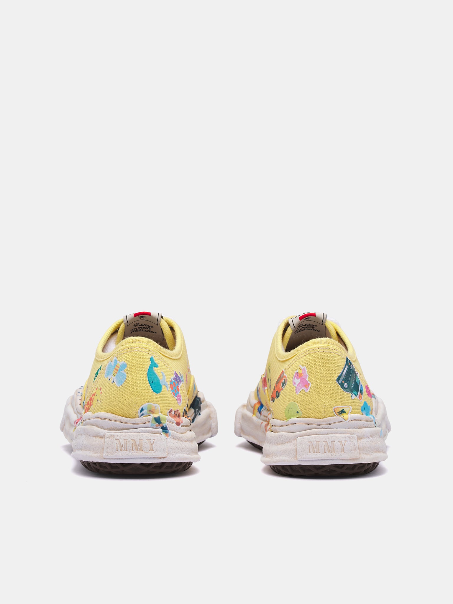 Printed Stickers OG Baker Sneakers (A14FW745-YELLOW)