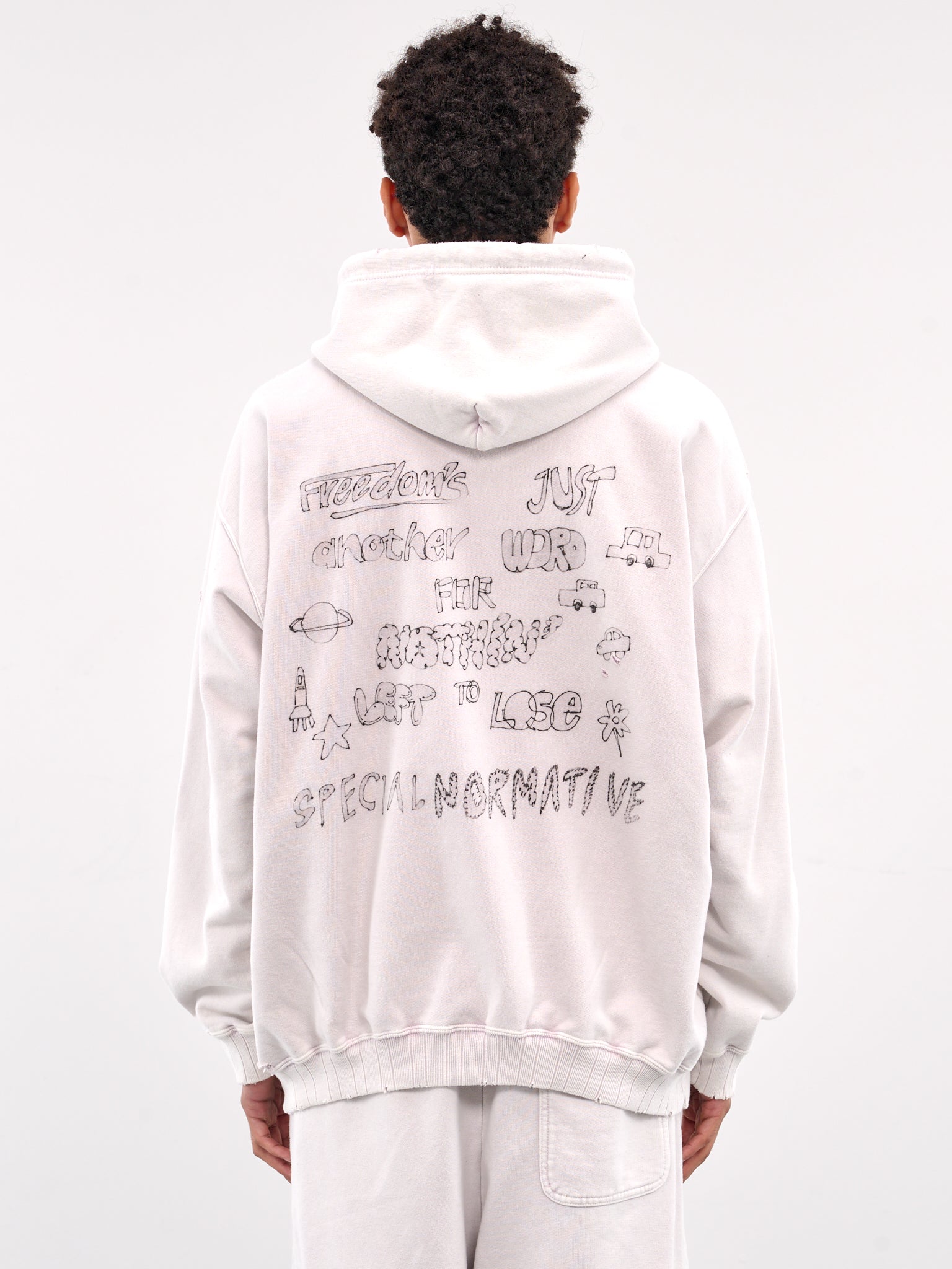 Cat Graphic Hoodie (A14HD542-PINK)