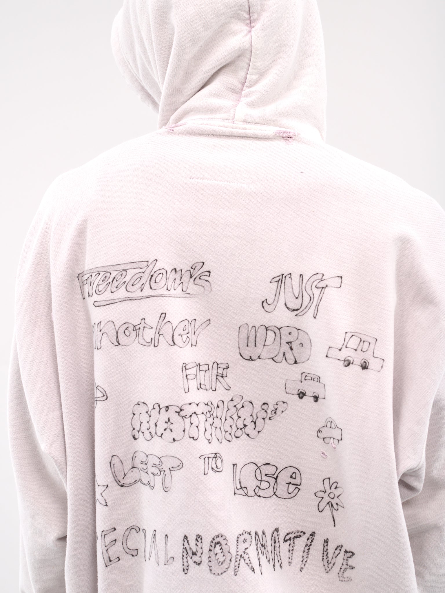 Cat Graphic Hoodie (A14HD542-PINK)