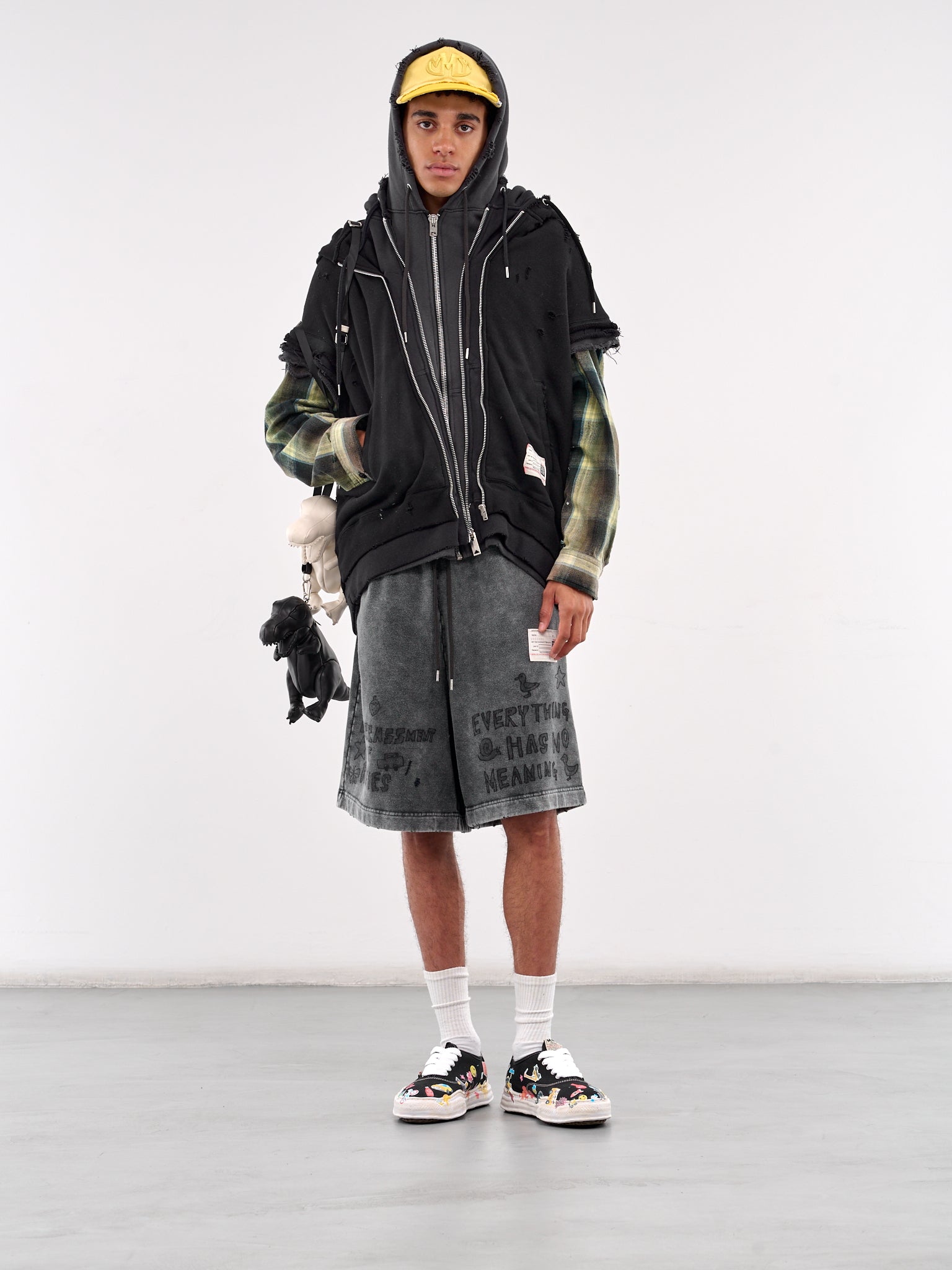 Printed Stickers OG Baker Sneakers (A14FW745-BLACK)