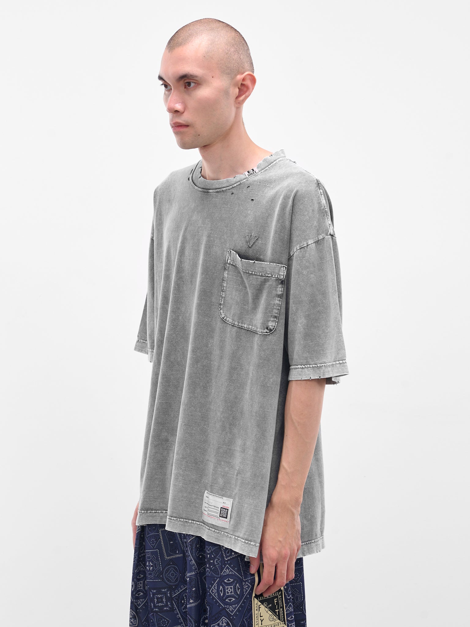 MIHARAYASUHIRO Vintage Wash Tee | H.Lorenzo - side