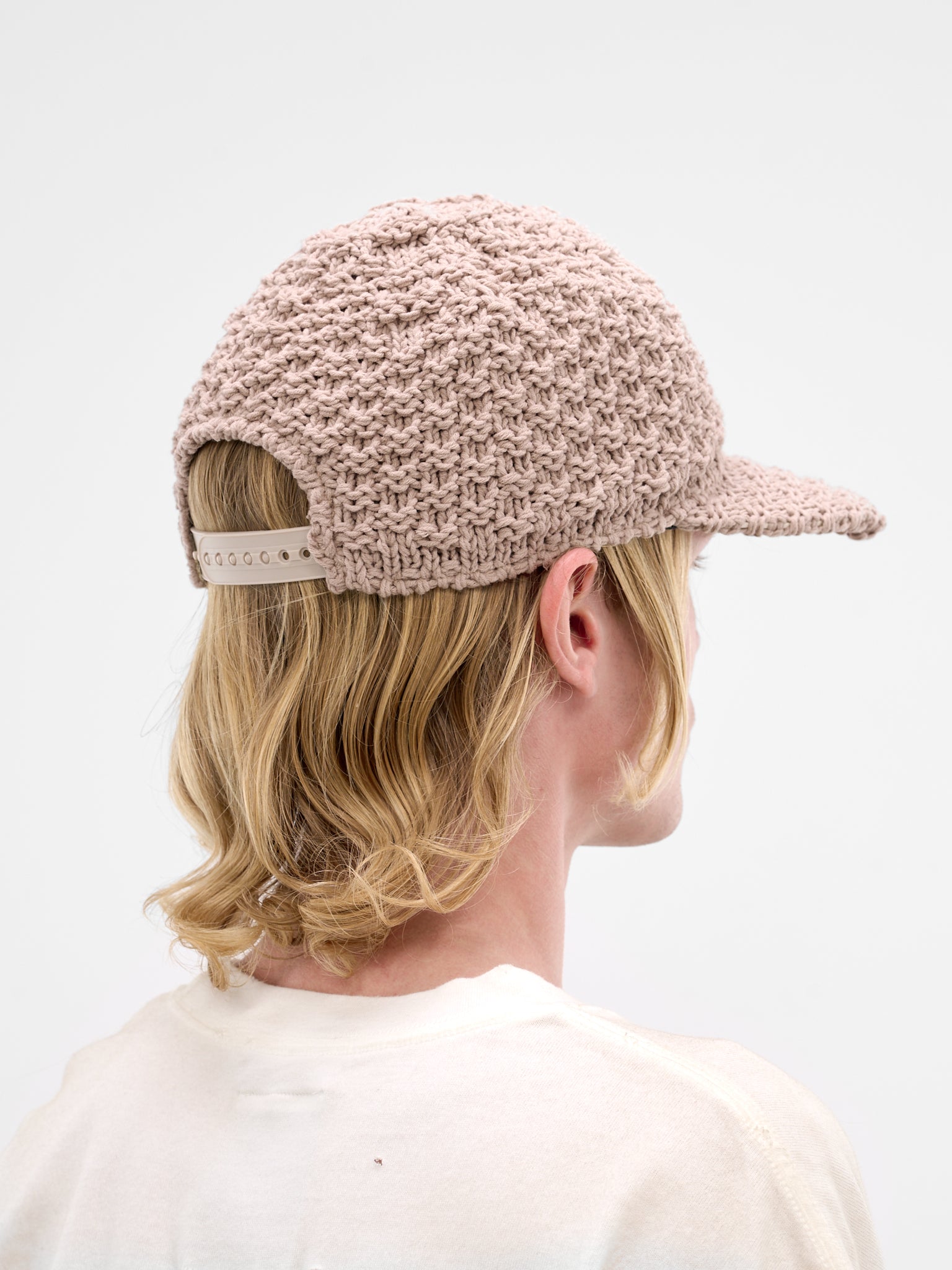 Brown LA Crochet Knit Hat (A16AC402-BROWN)