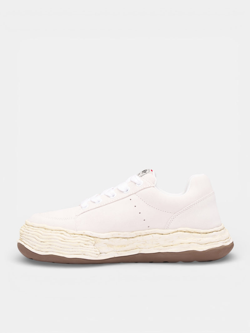 White Leather OG Sole Oliver Sneakers (A16FW708-WHITE)