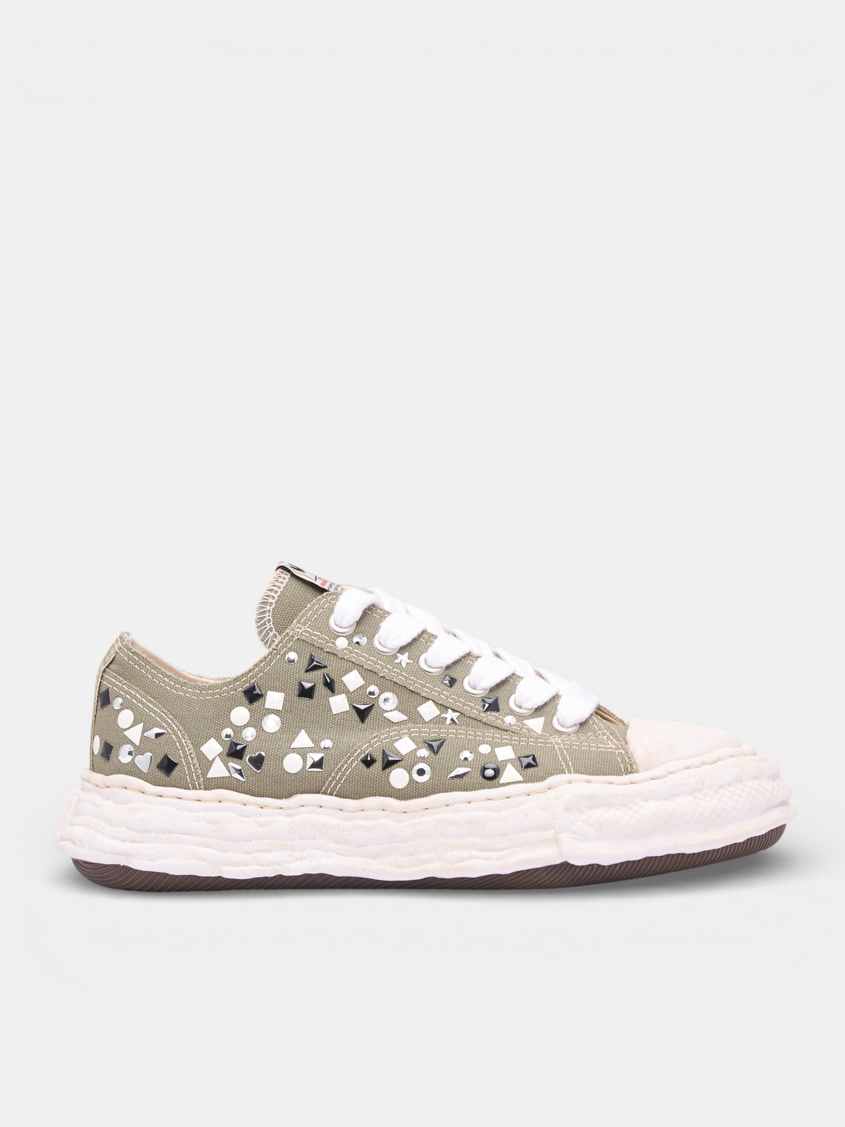 Green Cotton OG Sole Peterson Sneakers (A16FW724-GREEN)