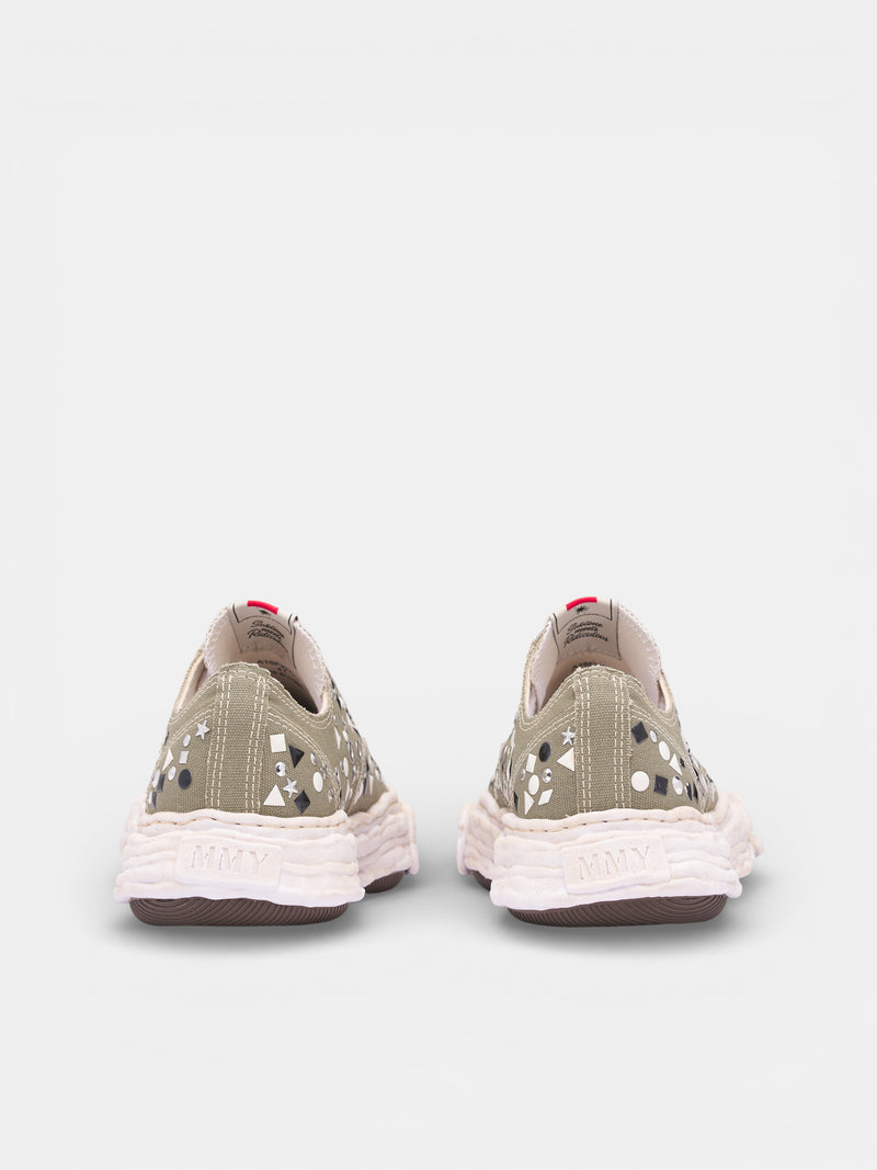 Green Cotton OG Sole Peterson Sneakers (A16FW724-GREEN)