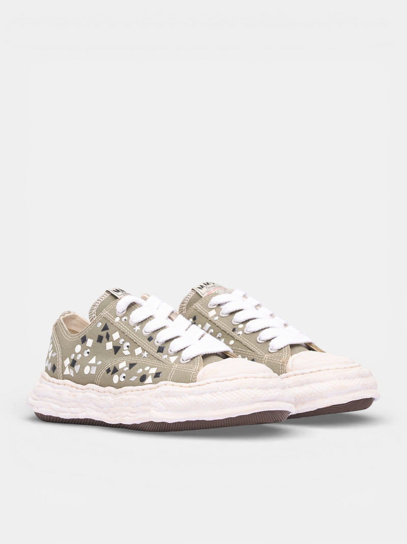 Green Cotton OG Sole Peterson Sneakers (A16FW724-GREEN)