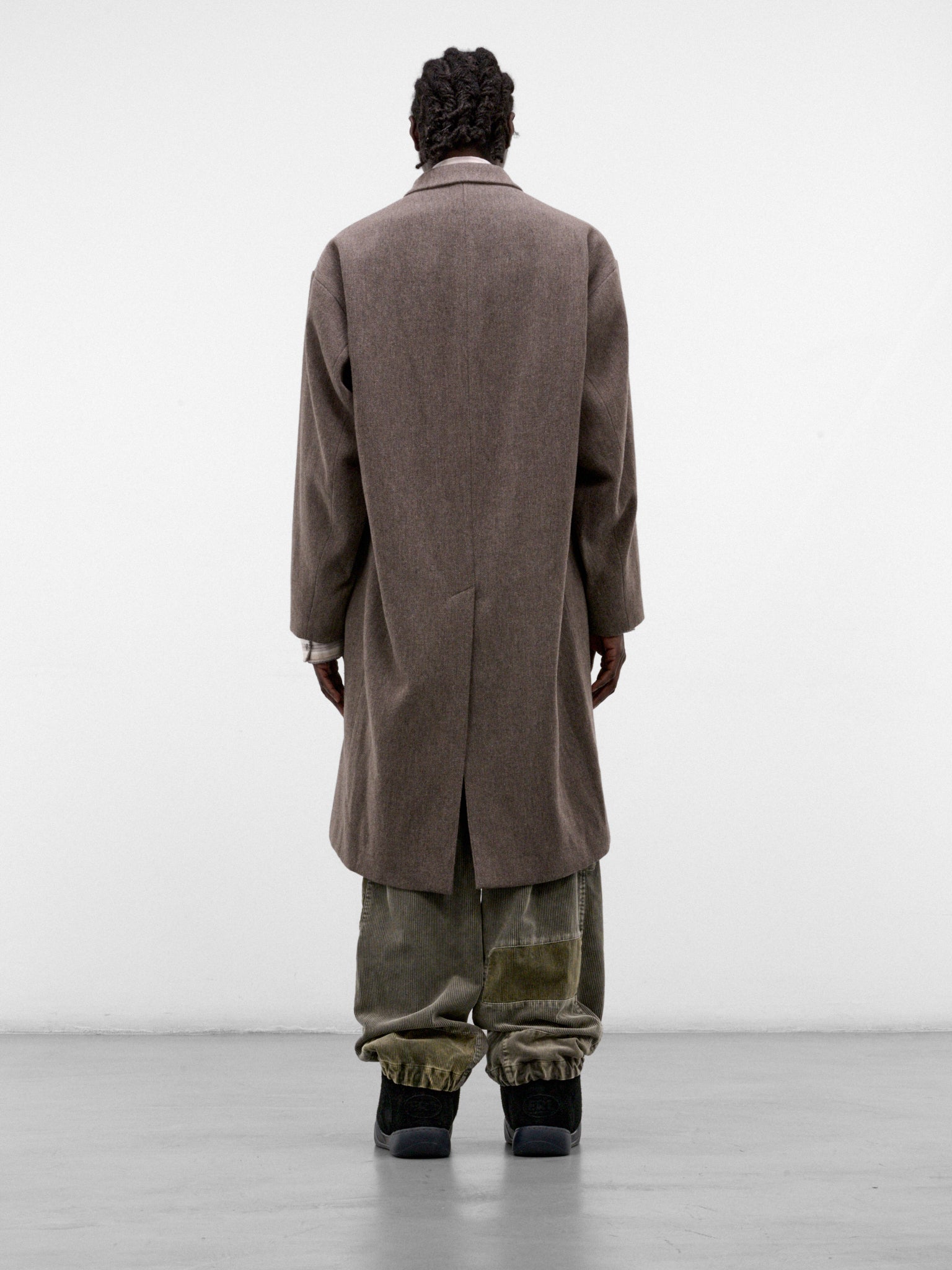 Brown Wool Oversized Coat (A17CT041-BROWN)