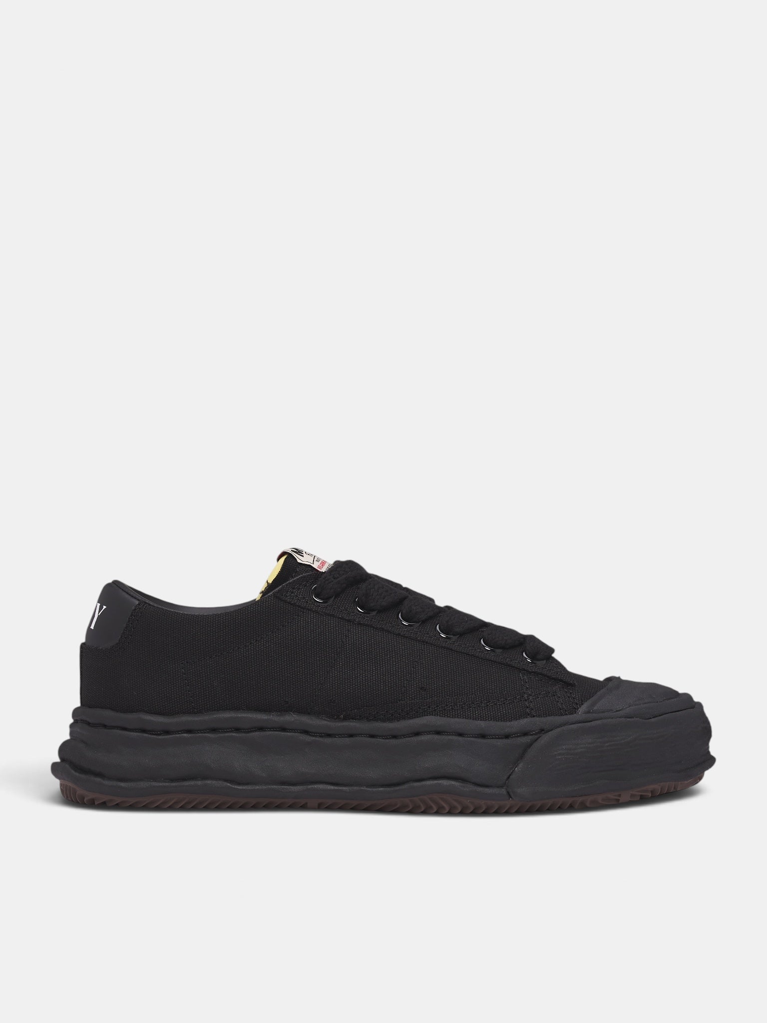 Jackson Black Canvas Sneakers (A17FW704-BLACK)