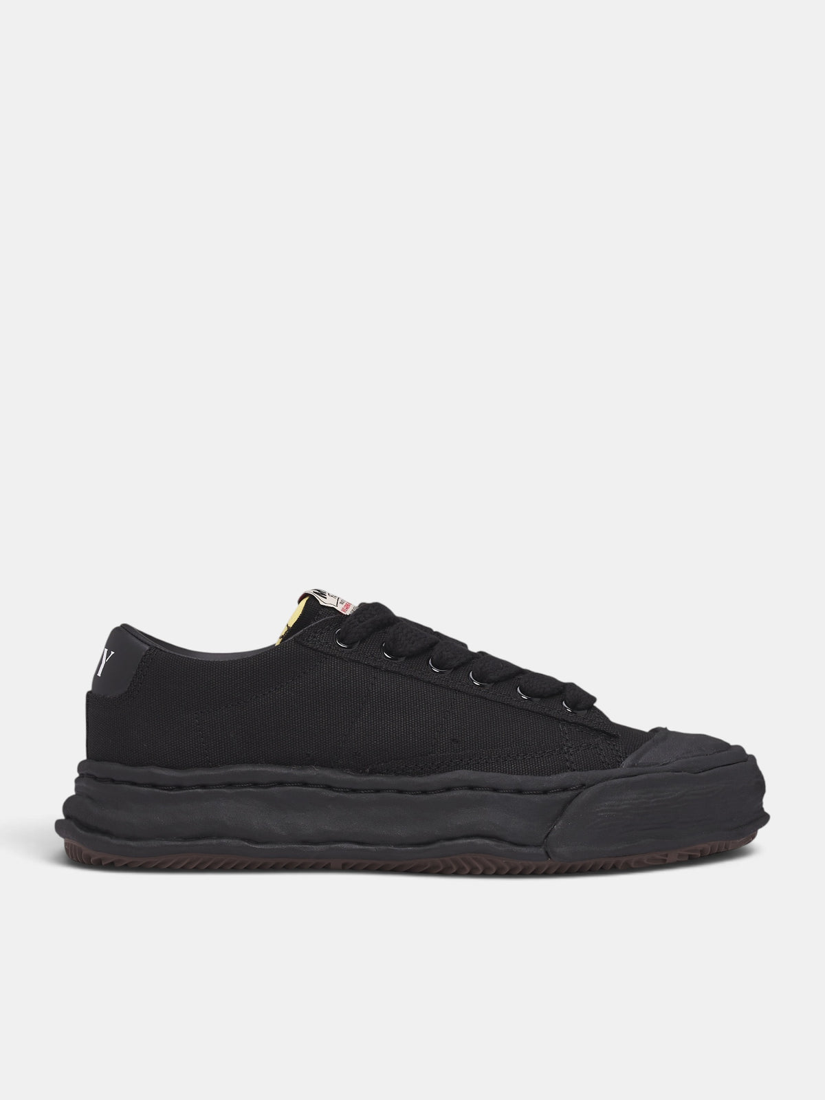 Jackson Black Canvas Sneakers (A17FW704-BLACK)