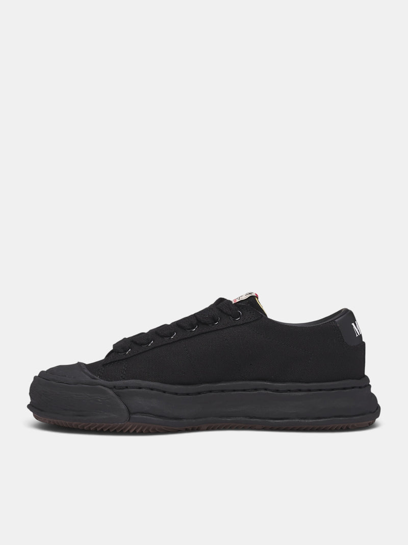 Jackson Black Canvas Sneakers (A17FW704-BLACK)
