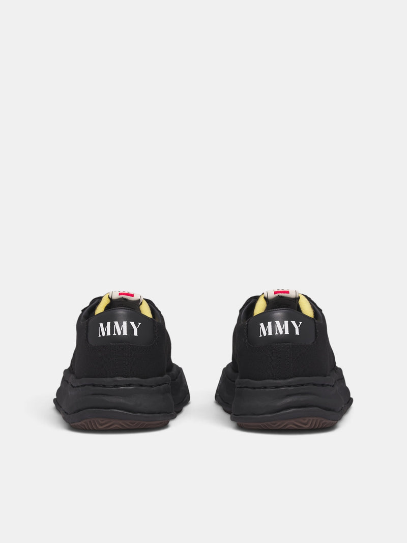 Jackson Black Canvas Sneakers (A17FW704-BLACK)