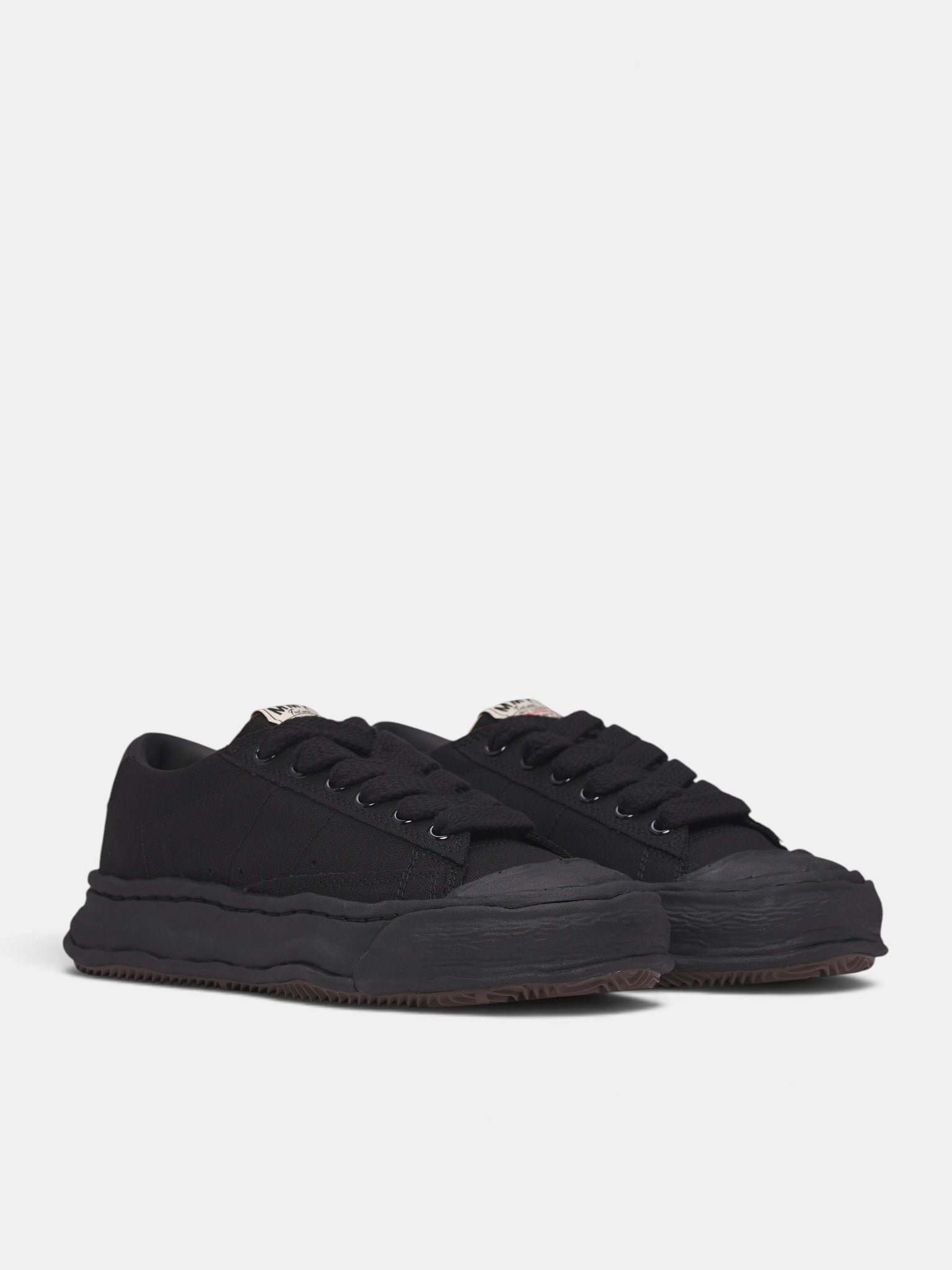 Jackson Black Canvas Sneakers (A17FW704-BLACK)