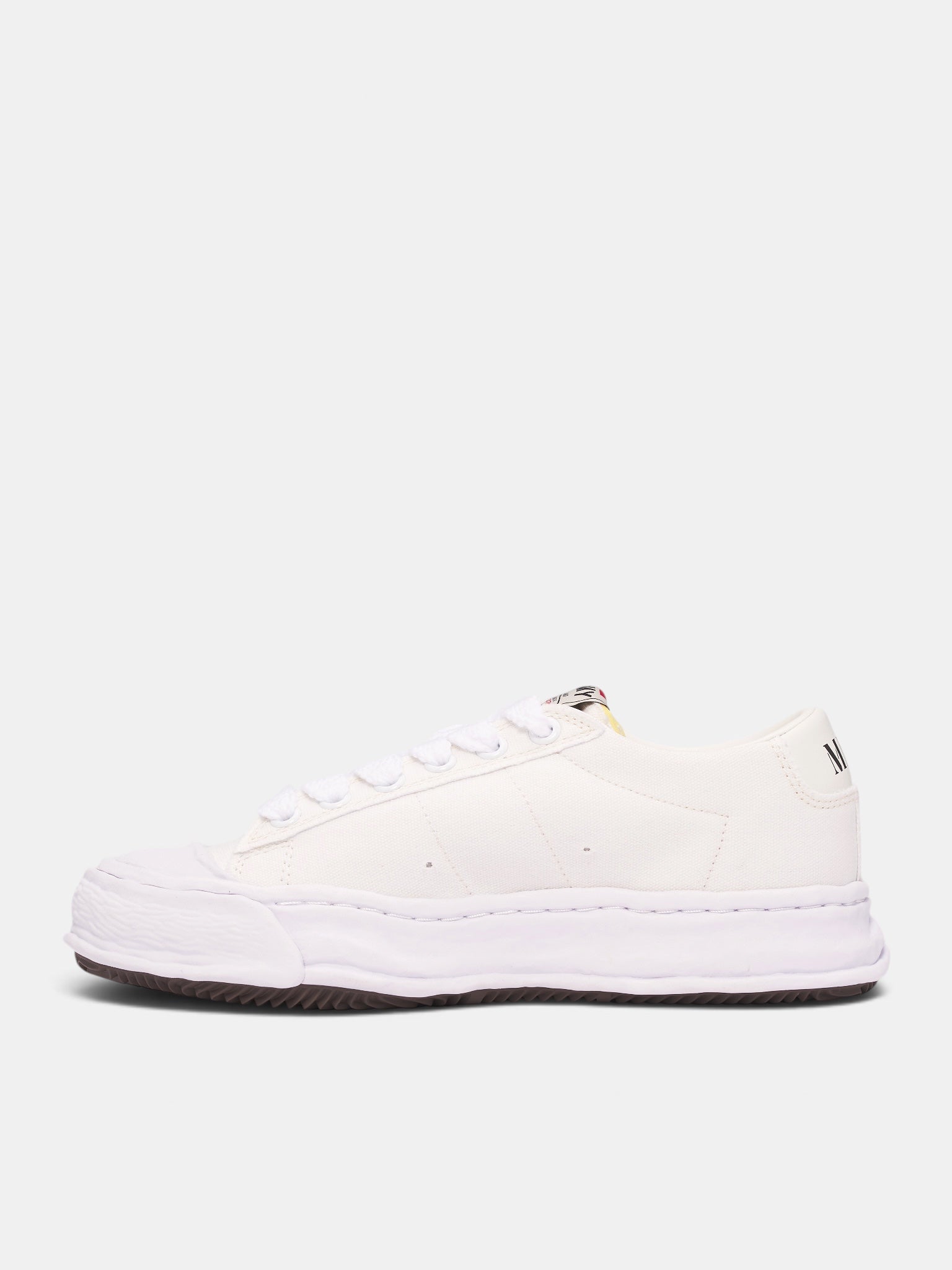 Jackson White Canvas Sneakers (A17FW704-WHITE)