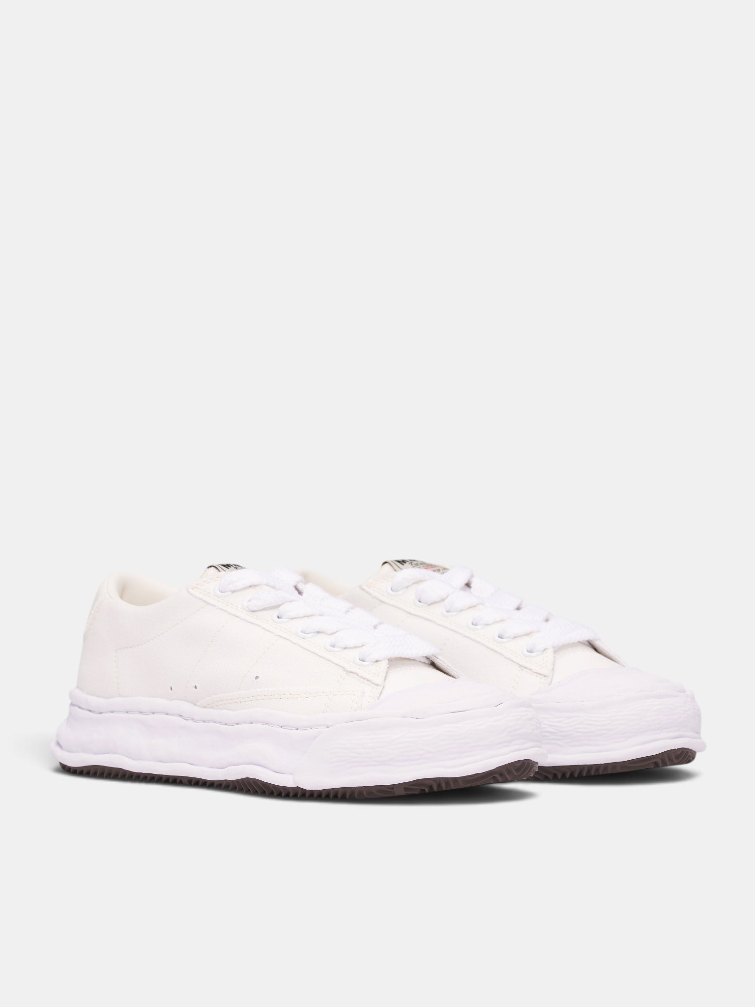 Jackson White Canvas Sneakers (A17FW704-WHITE)