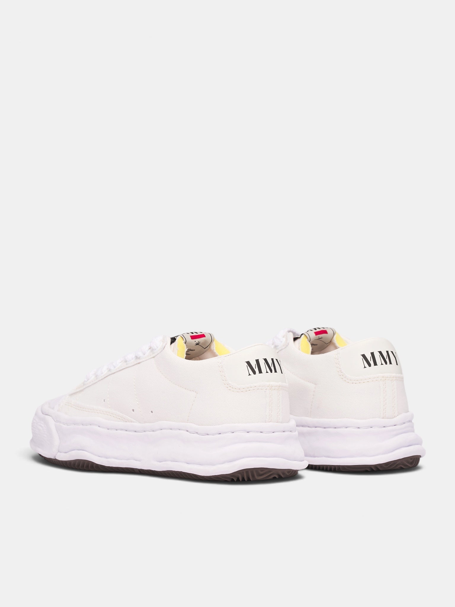 Jackson White Canvas Sneakers (A17FW704-WHITE)
