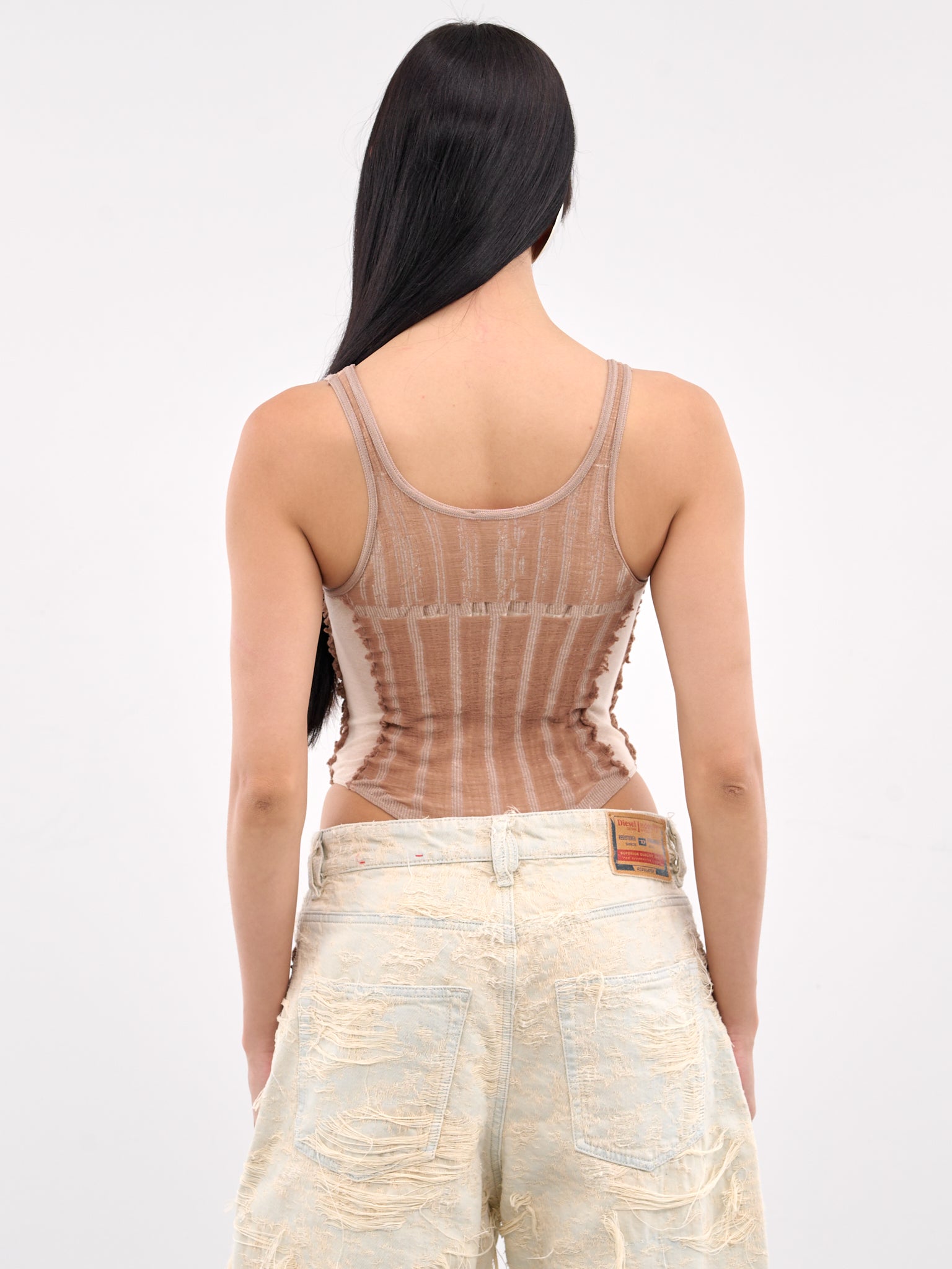 M-Calipso-Body Knit Bodysuit (A18812-0BJBI-NUDE)