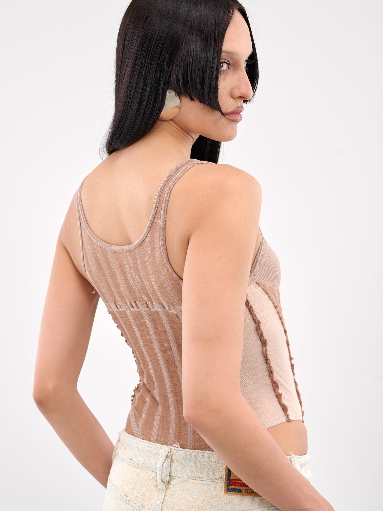 M-Calipso-Body Knit Bodysuit (A18812-0BJBI-NUDE)