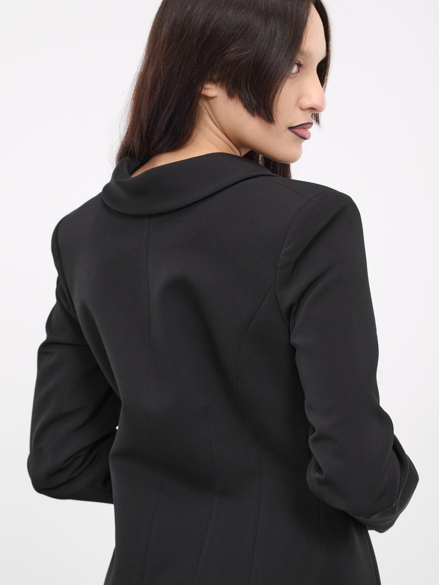 Double-Breasted Blazer Dress (A20658-BLACK)