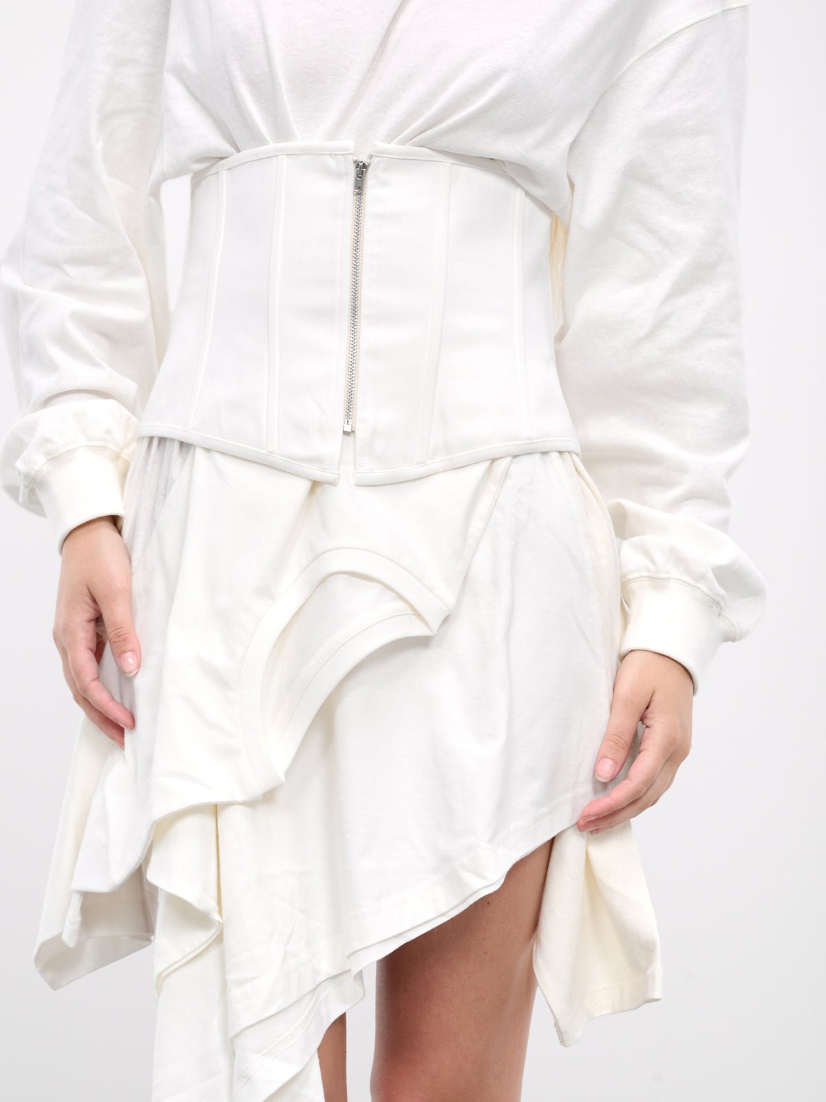 Corset Dress (A20662-WHITE)
