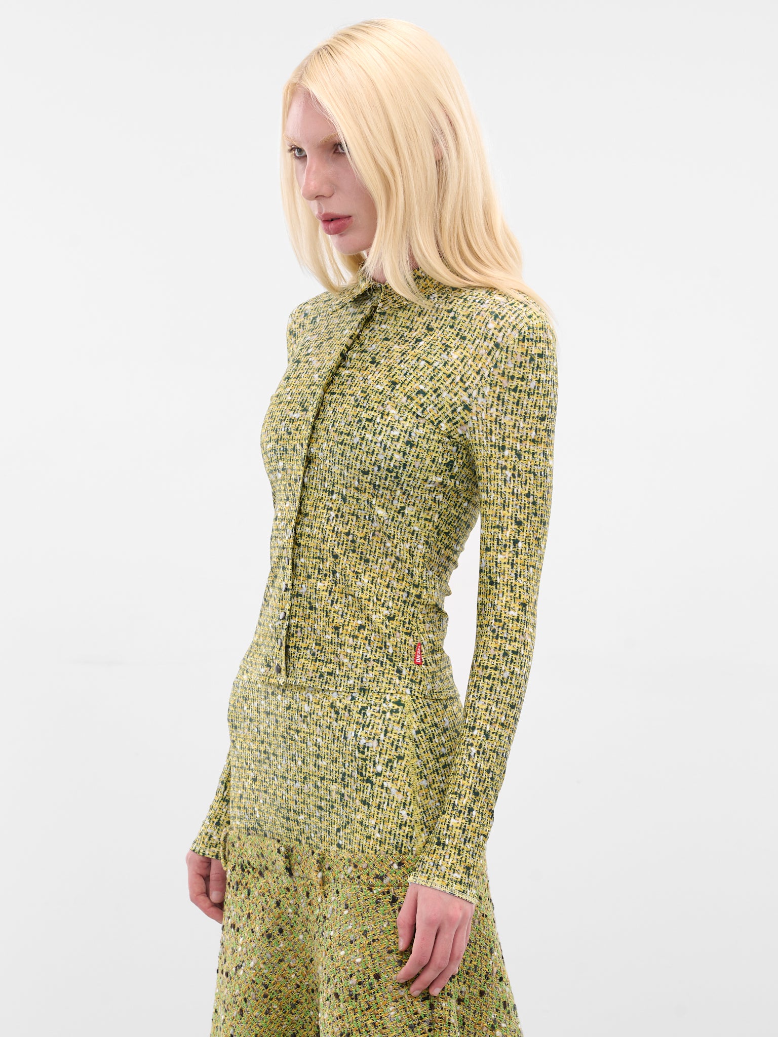 Yellow C-Elaz-Bc Trompe L'oeil Shirt (A21316-0PKBK-23RA-YELLOW)